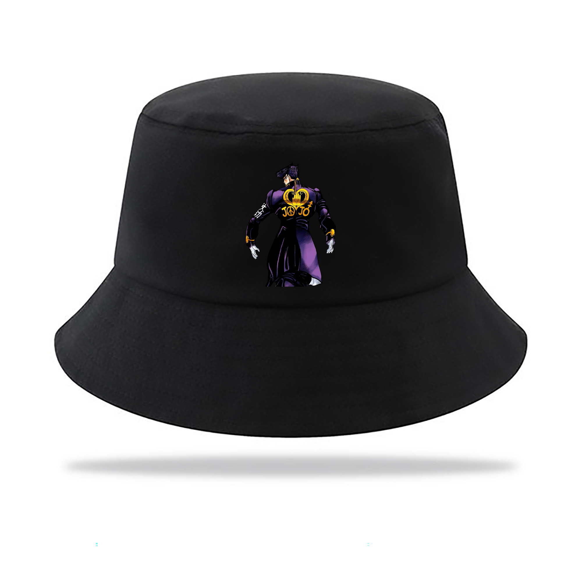 （画像用） ジョジョの奇妙な冒険 ひがしかた じょうすけ JoJo's Bizarre Adventure Higashikata Josuke アウトドア日除けバケットハット