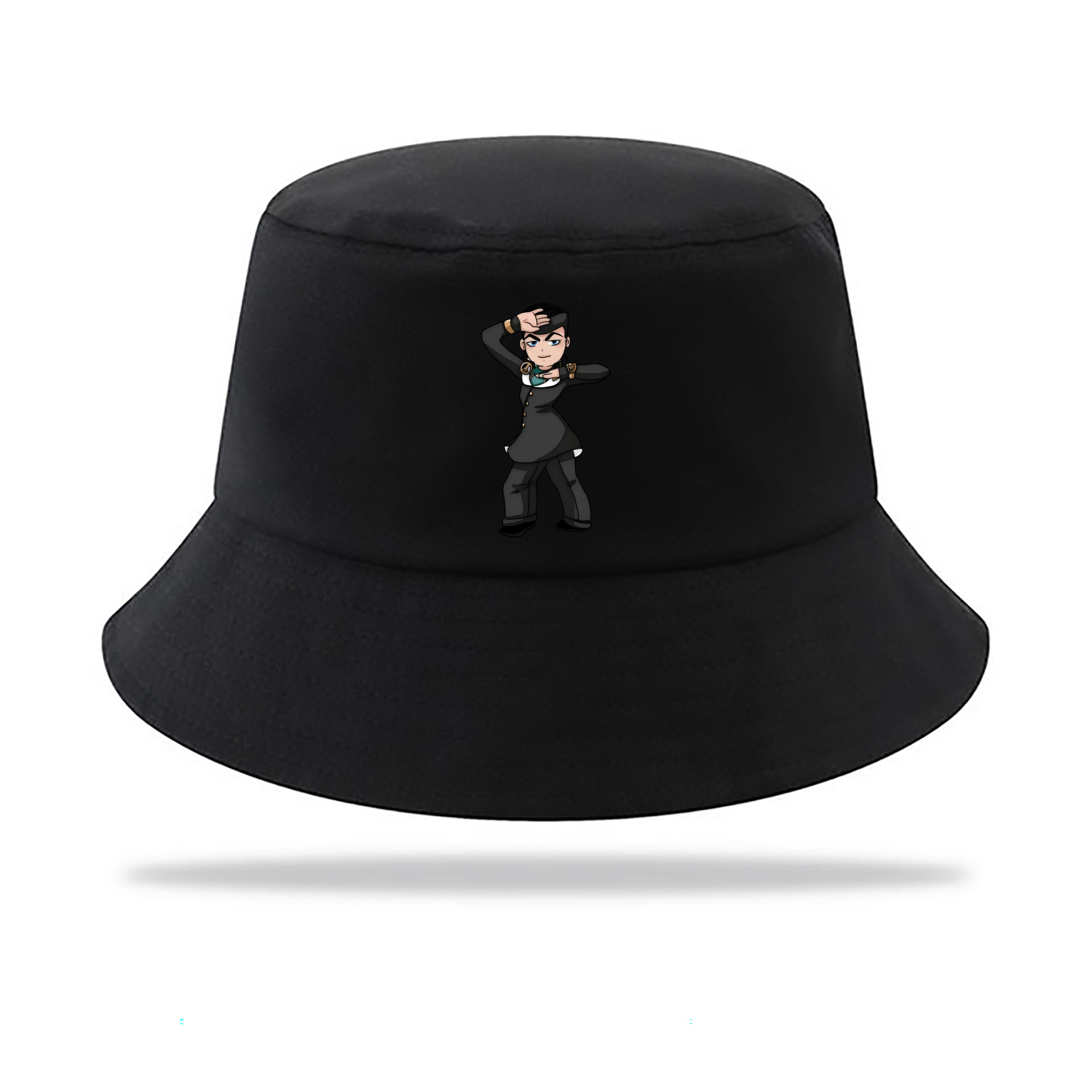 （画像用） ジョジョの奇妙な冒険 ひがしかた じょうすけ JoJo's Bizarre Adventure Higashikata Josuke アウトドア日除けバケットハット