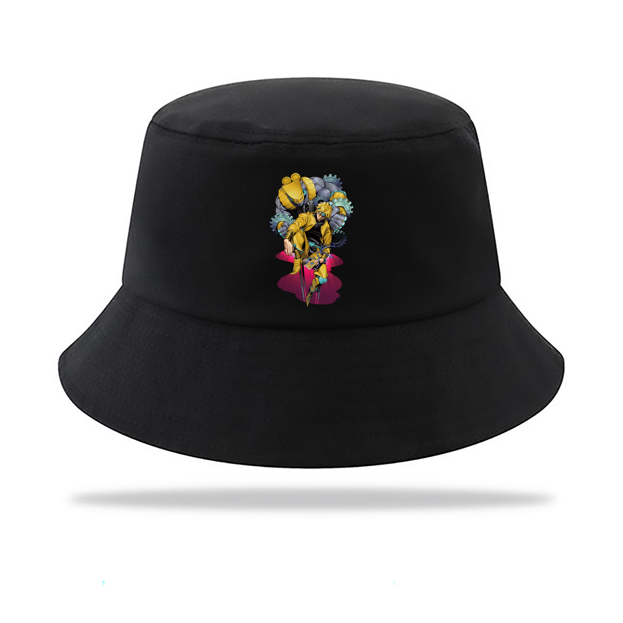 （画像用） ジョジョの奇妙な冒険 ディオ?ブランドー JoJo's Bizarre Adventure Dio Brando アウトドア日除けバケットハット