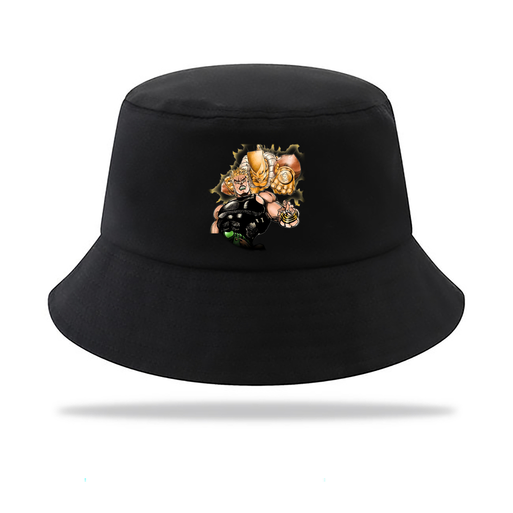 （画像用） ジョジョの奇妙な冒険 ディオ?ブランドー JoJo's Bizarre Adventure Dio Brando アウトドア日除けバケットハット