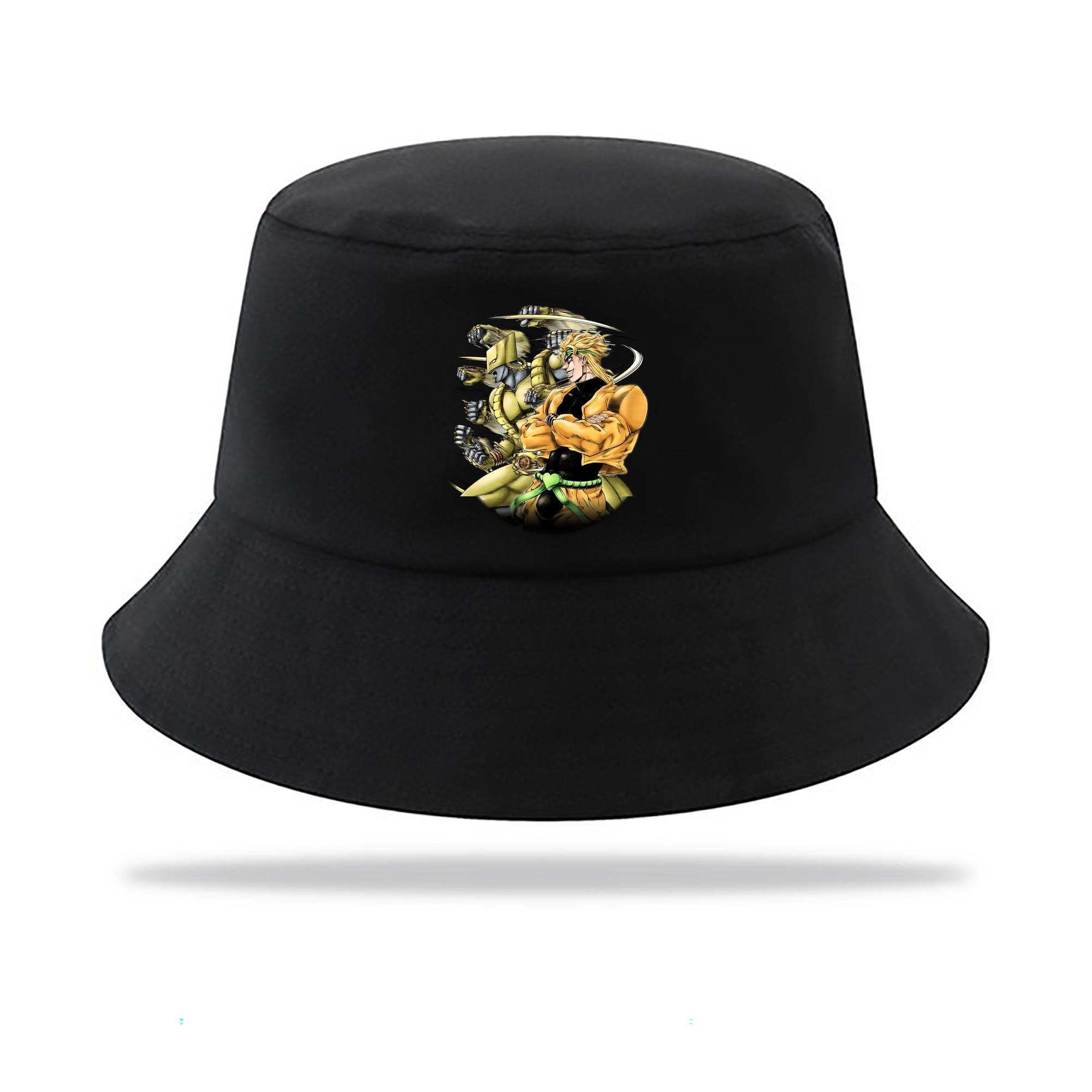 （画像用） ジョジョの奇妙な冒険 ディオ?ブランドー JoJo's Bizarre Adventure Dio Brando アウトドア日除けバケットハット