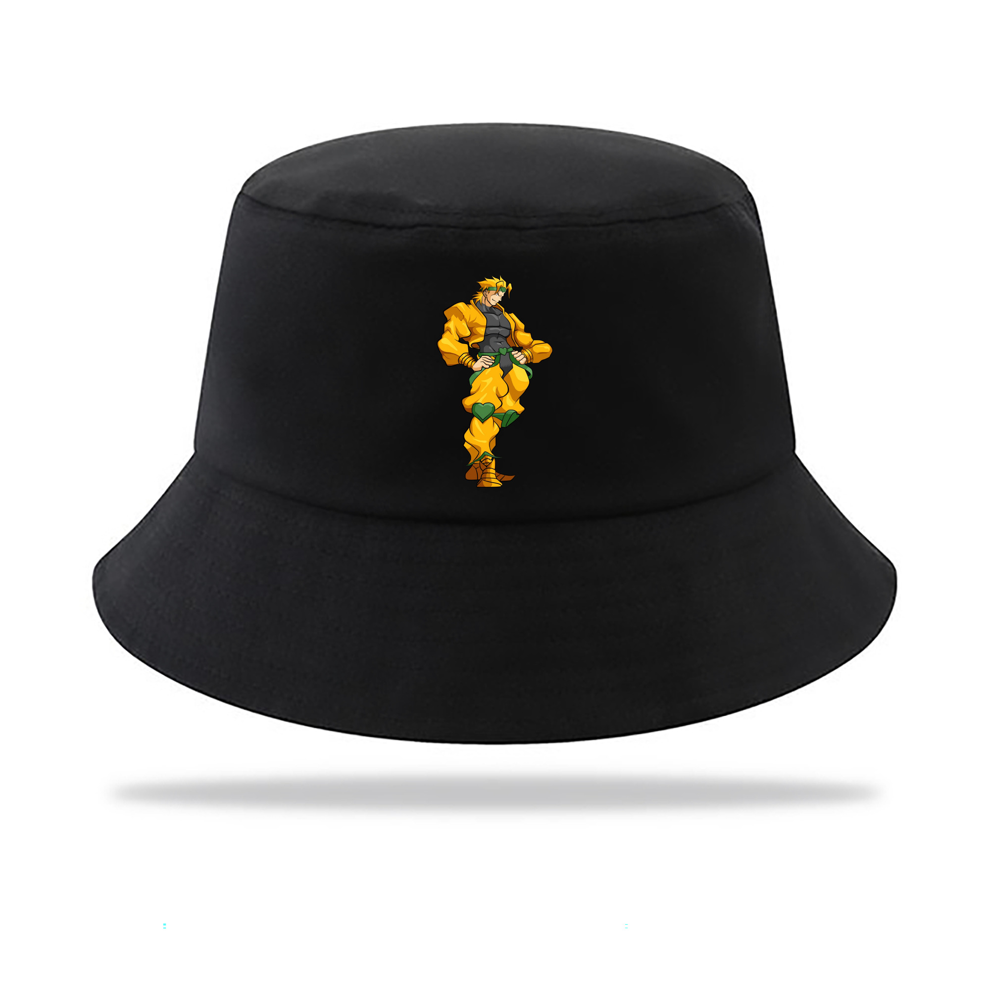 （画像用） ジョジョの奇妙な冒険 ディオ?ブランドー JoJo's Bizarre Adventure Dio Brando アウトドア日除けバケットハット