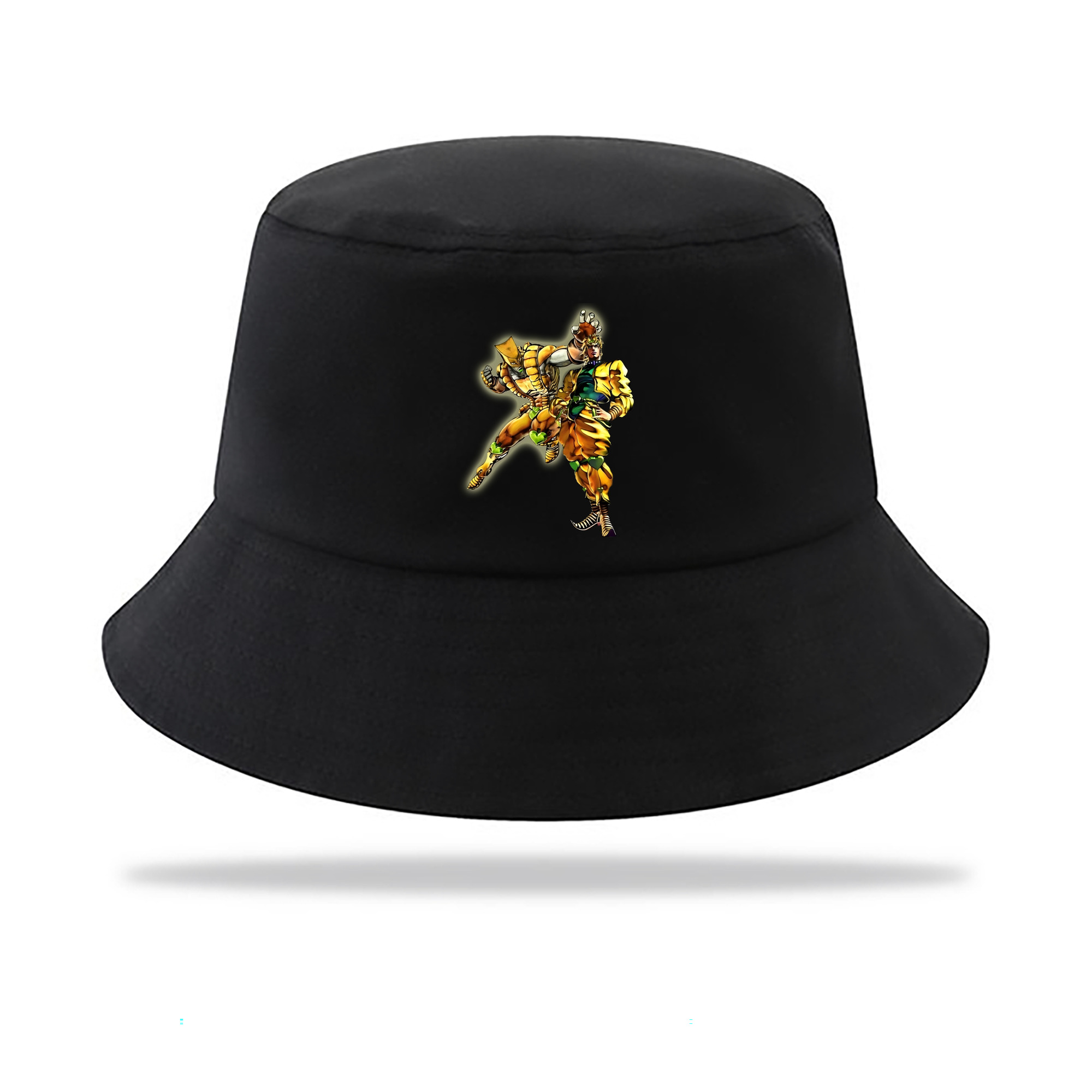 （画像用） ジョジョの奇妙な冒険 ディオ?ブランドー JoJo's Bizarre Adventure Dio Brando アウトドア日除けバケットハット