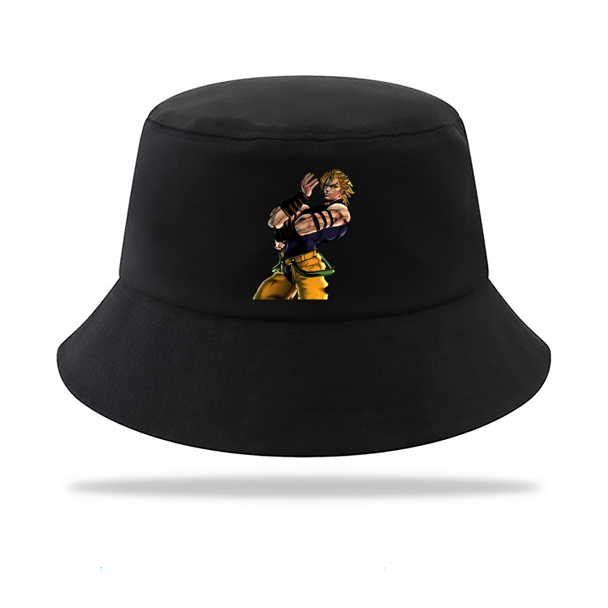 （画像用） ジョジョの奇妙な冒険 ディオ?ブランドー JoJo's Bizarre Adventure Dio Brando アウトドア日除けバケットハット
