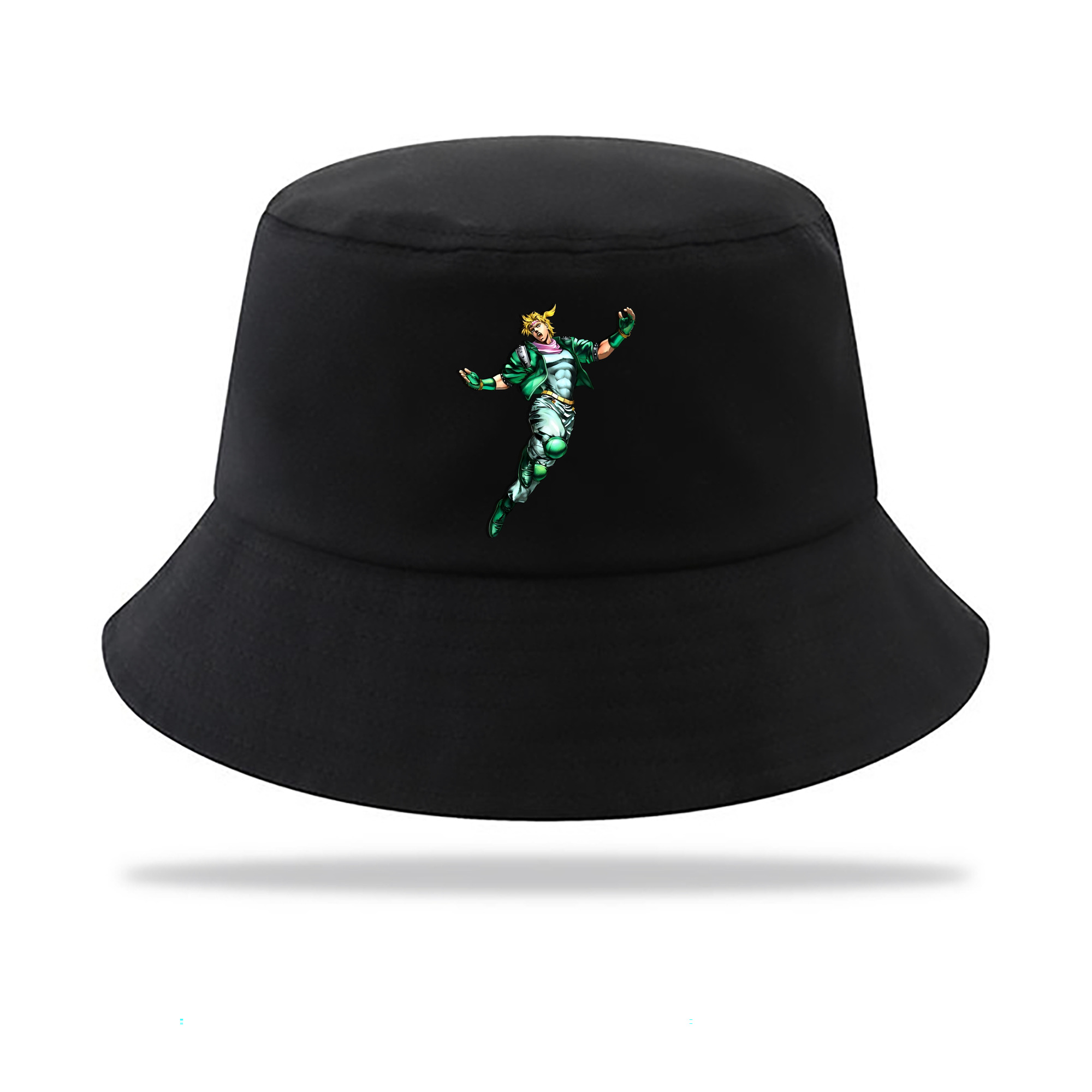 （画像用） ジョジョの奇妙な冒険 ディオ?ブランドー JoJo's Bizarre Adventure Dio Brando アウトドア日除けバケットハット
