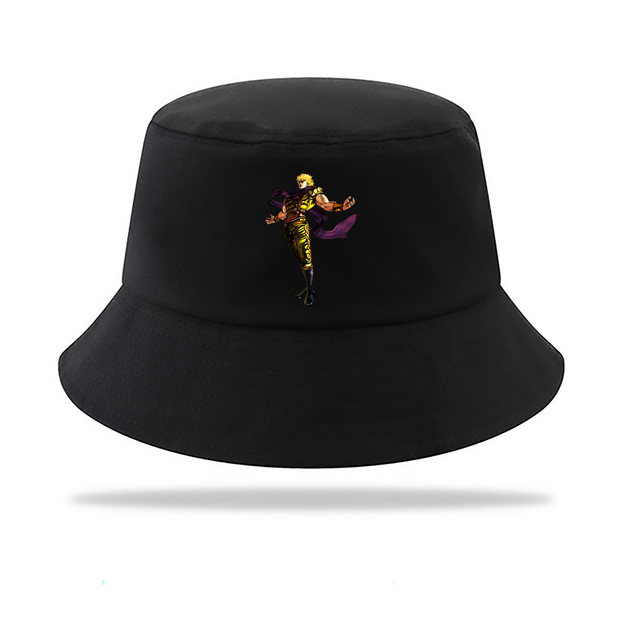 （画像用） ジョジョの奇妙な冒険 ディオ?ブランドー JoJo's Bizarre Adventure Dio Brando アウトドア日除けバケットハット