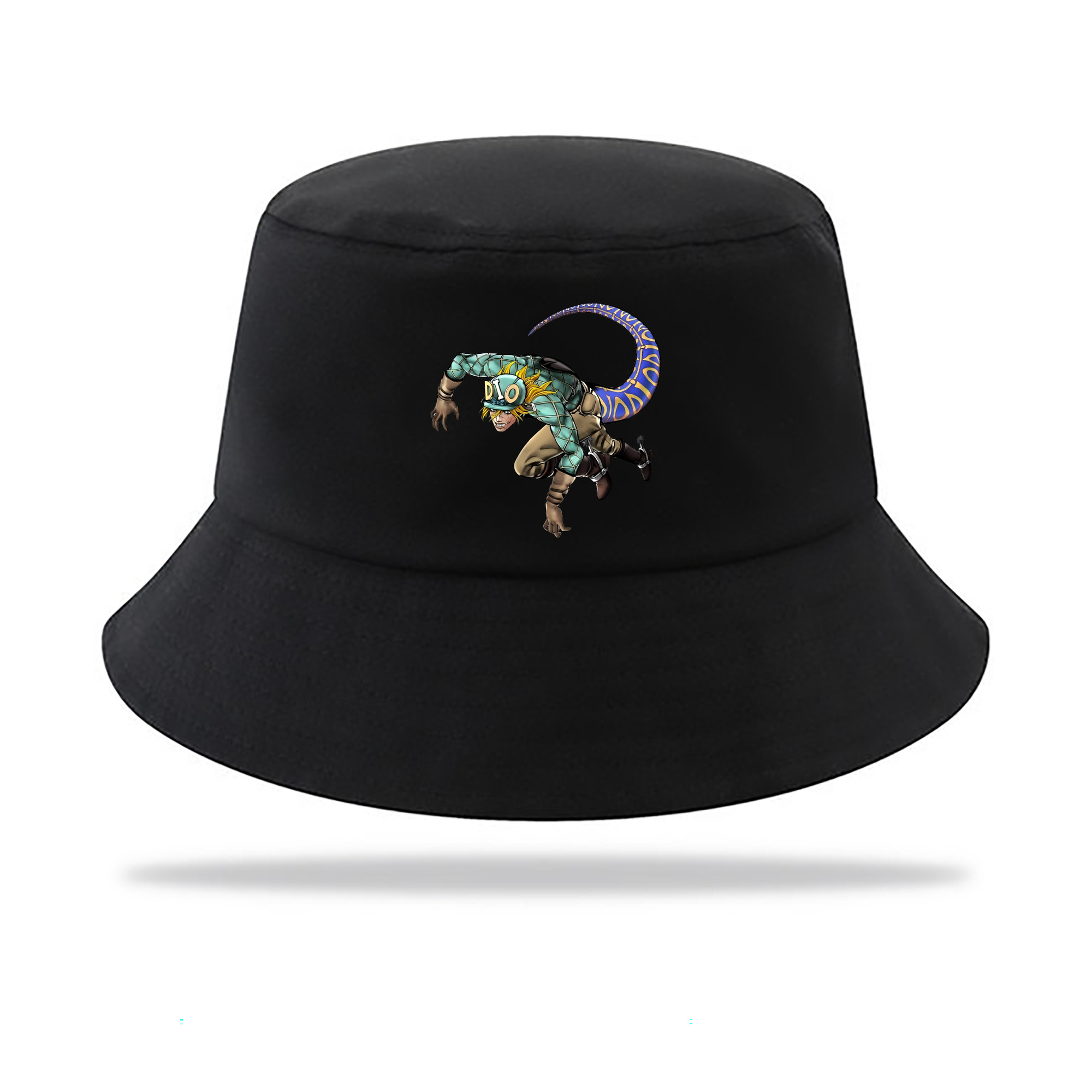 （画像用） ジョジョの奇妙な冒険 ディオ?ブランドー JoJo's Bizarre Adventure Dio Brando アウトドア日除けバケットハット