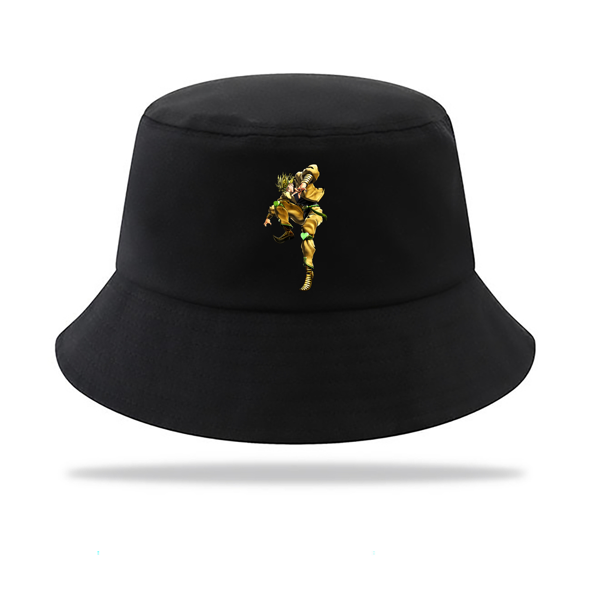 （画像用） ジョジョの奇妙な冒険 ディオ?ブランドー JoJo's Bizarre Adventure Dio Brando アウトドア日除けバケットハット