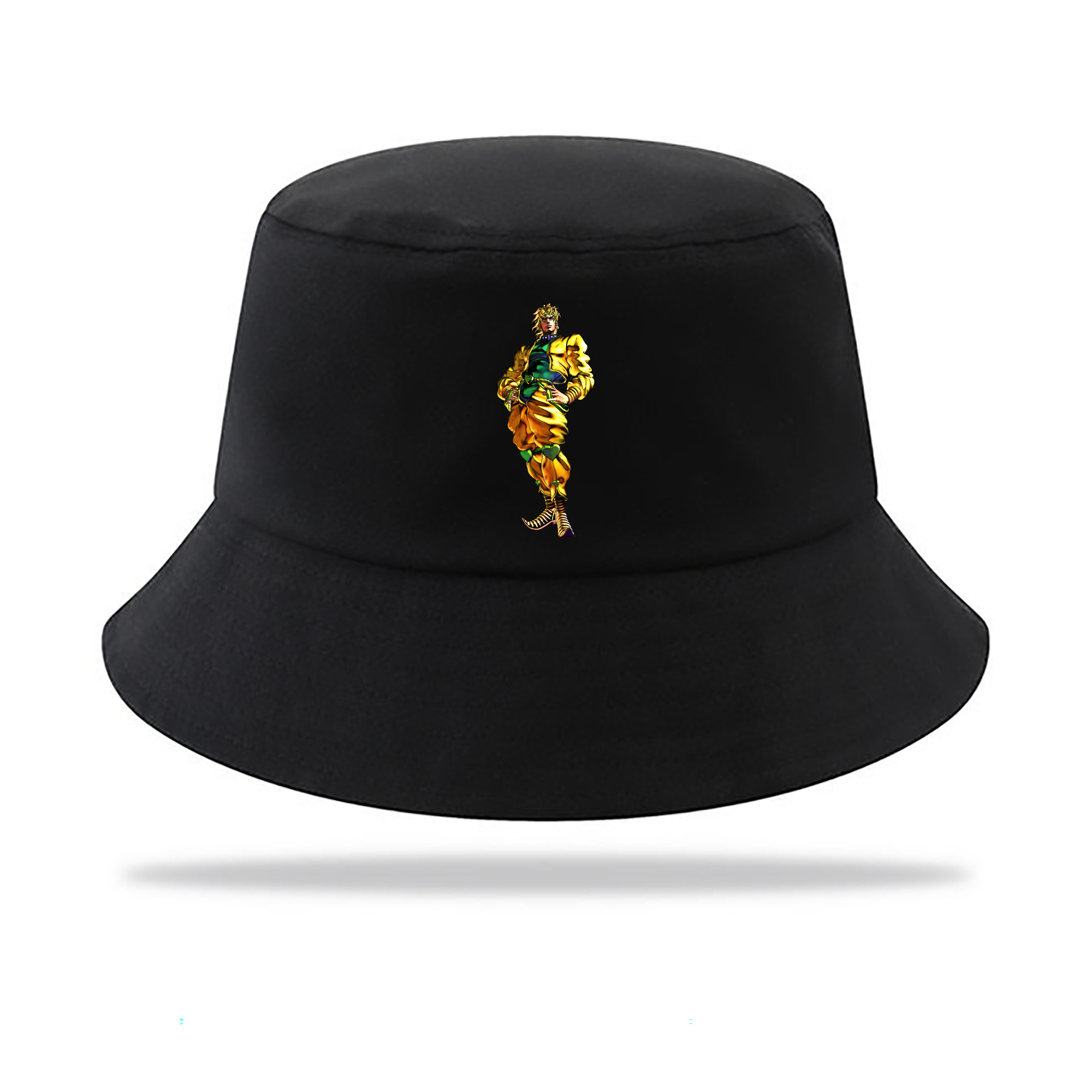 （画像用） ジョジョの奇妙な冒険 ディオ?ブランドー JoJo's Bizarre Adventure Dio Brando アウトドア日除けバケットハット