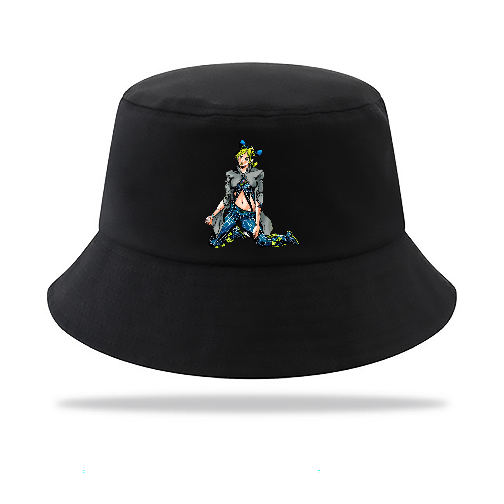 （画像用） "ジョジョの奇妙な冒険 くうじょう ジョリーン JoJo's Bizarre Adventure Jolyne Cujoh " アウトドア日除けバケットハット