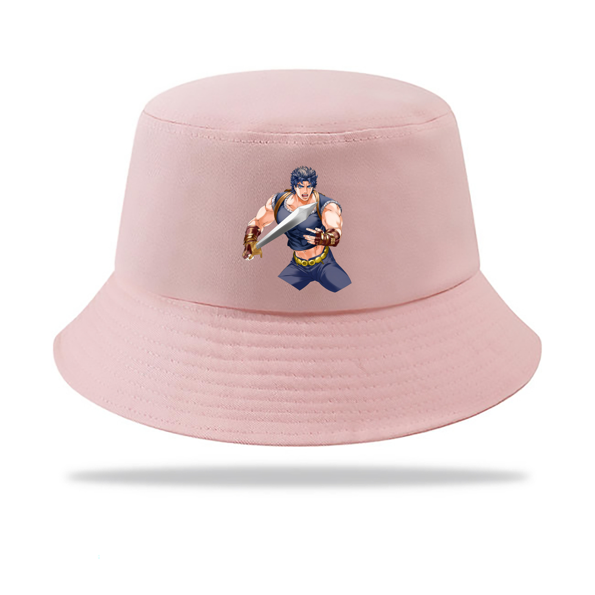（画像用） ジョジョの奇妙な冒険 /ジョナサン?ジョースター JoJo's Bizarre Adventure Jonathan Joestar アウトドア日除けバケットハット