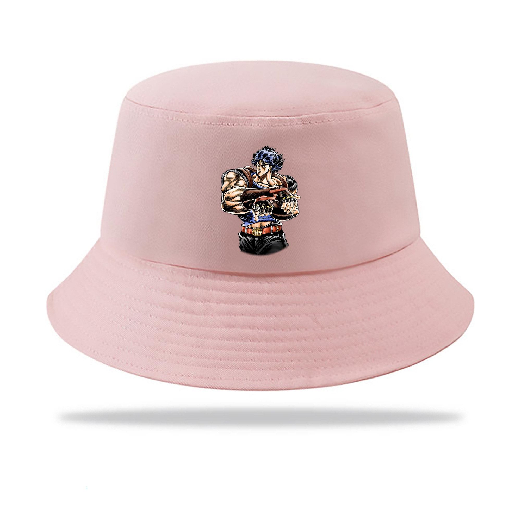 （画像用） ジョジョの奇妙な冒険 /ジョナサン?ジョースター JoJo's Bizarre Adventure Jonathan Joestar アウトドア日除けバケットハット