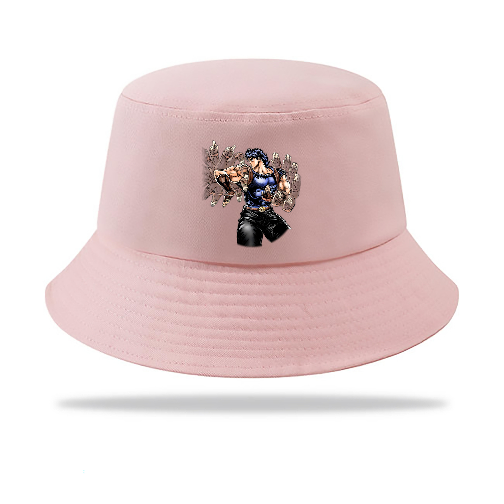 （画像用） ジョジョの奇妙な冒険 /ジョナサン?ジョースター JoJo's Bizarre Adventure Jonathan Joestar アウトドア日除けバケットハット