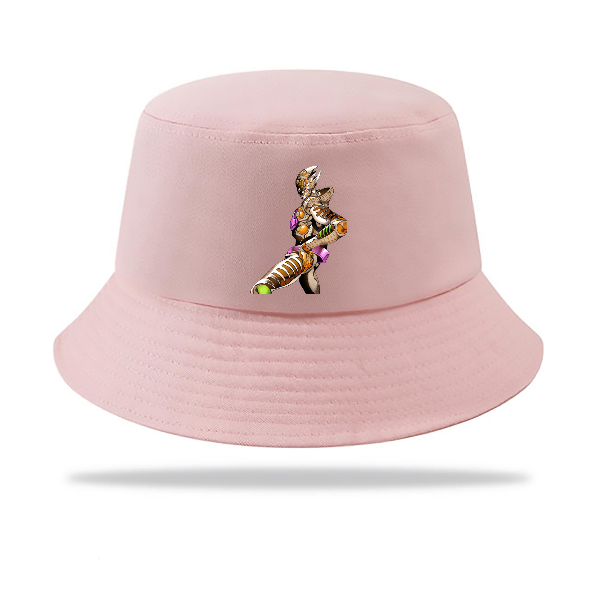 （画像用） ジョジョの奇妙な冒険 ジョルノ?ジョバァーナ JoJo's Bizarre Adventure Giorno Giovanna アウトドア日除けバケットハット