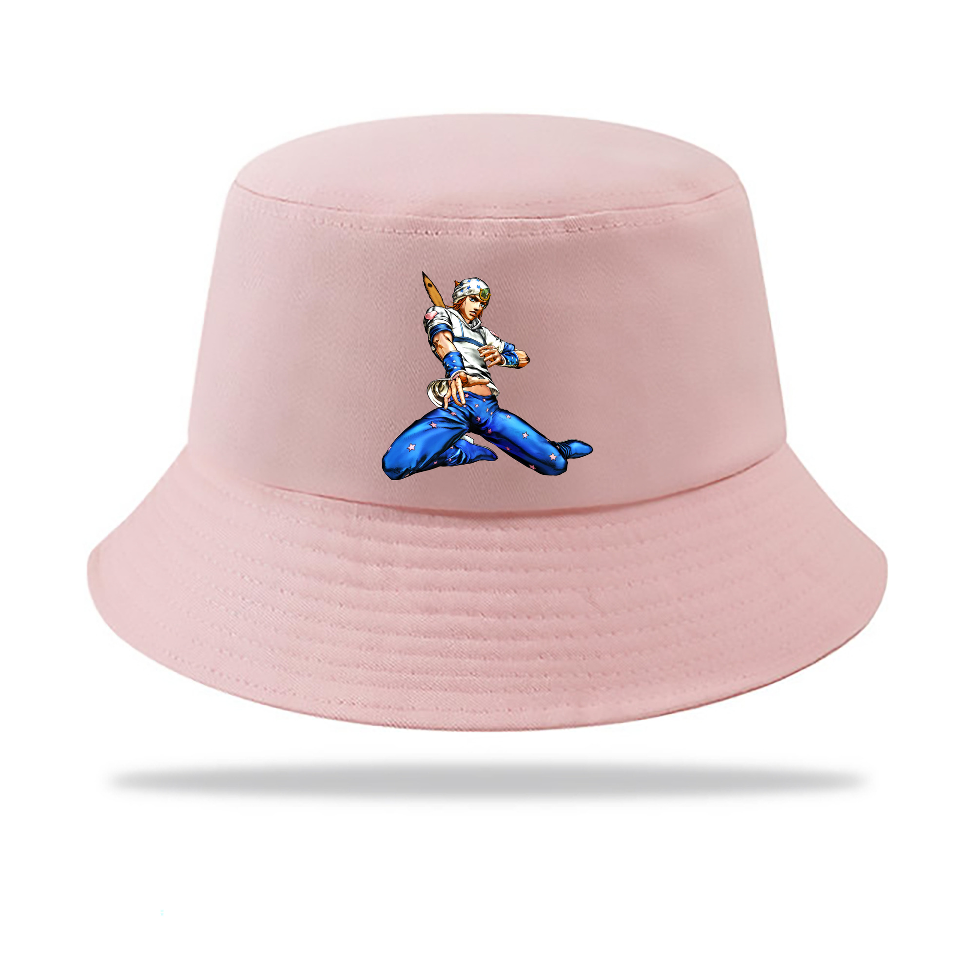 （画像用） ジョジョの奇妙な冒険 ジョナサン?ジョースター JoJo's Bizarre Adventure Jonathan Joestar アウトドア日除けバケットハット