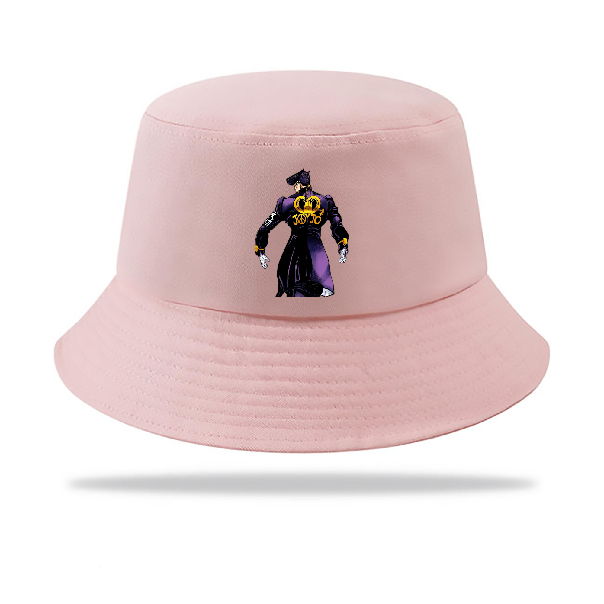 （画像用） ジョジョの奇妙な冒険 ひがしかた じょうすけ JoJo's Bizarre Adventure Higashikata Josuke アウトドア日除けバケットハット