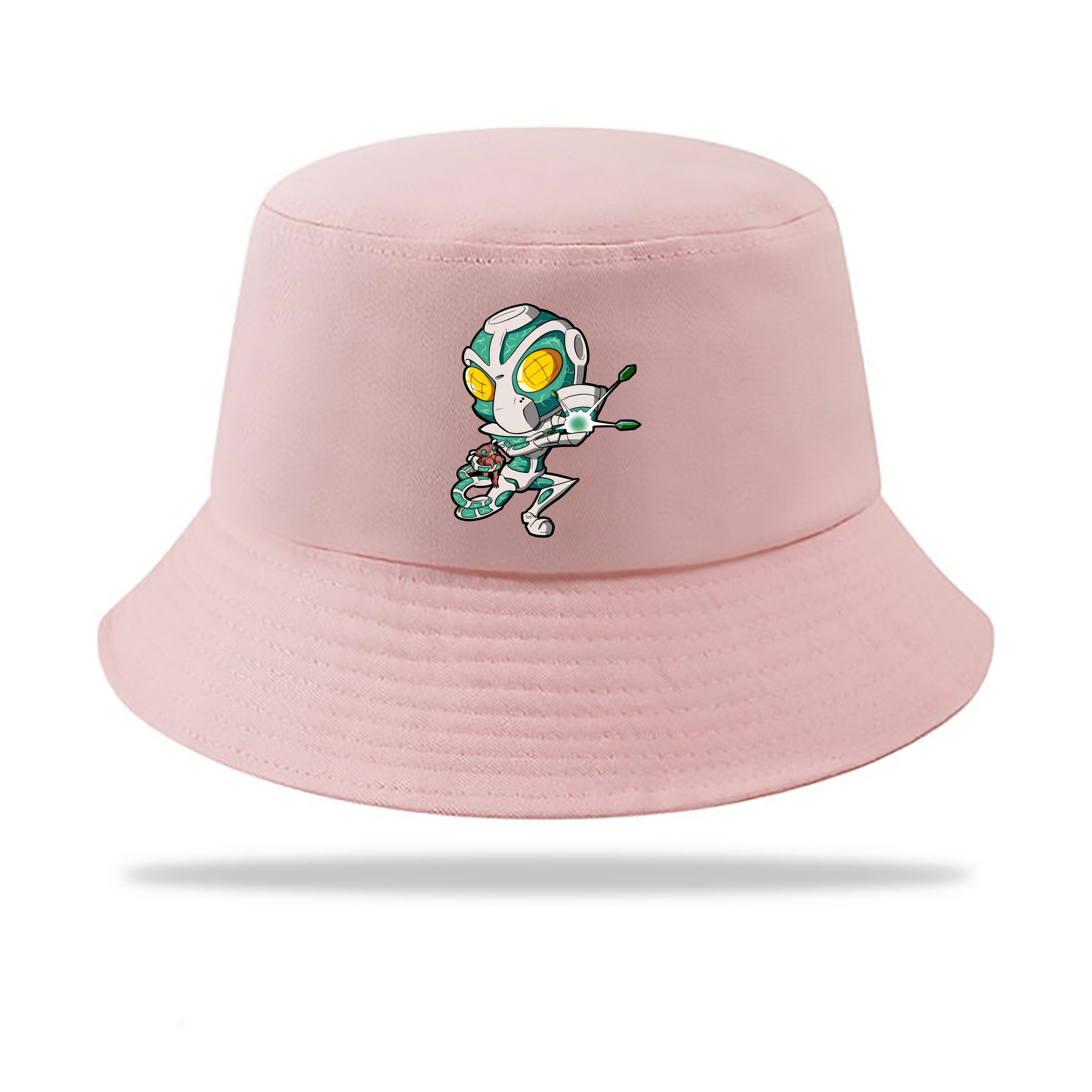 （画像用） ジョジョの奇妙な冒険 花京院 典明（かきょういん のりあき） JoJo's Bizarre Adventure Kakyoin Noriaki アウトドア日除けバケットハット