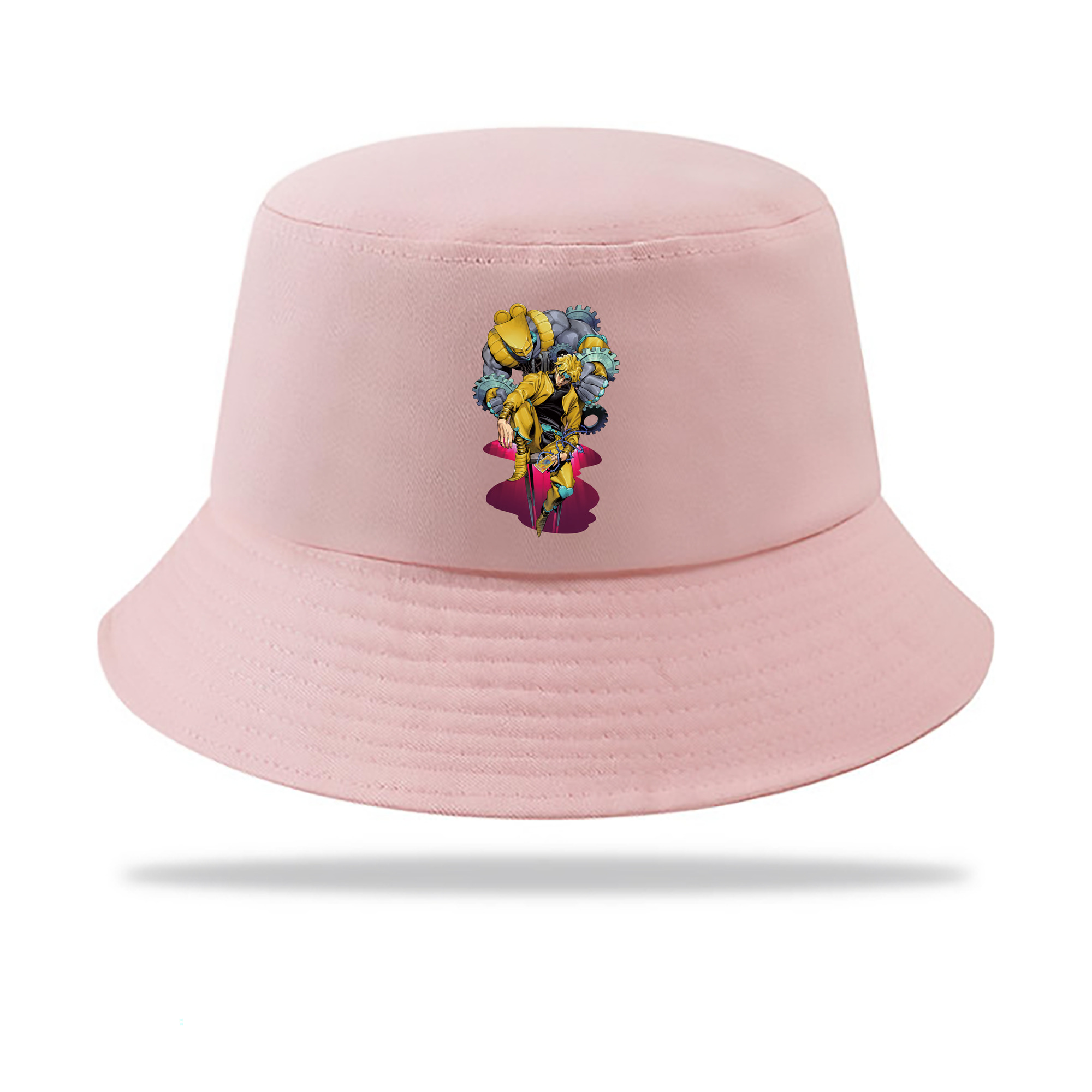 （画像用） ジョジョの奇妙な冒険 ディオ?ブランドー JoJo's Bizarre Adventure Dio Brando アウトドア日除けバケットハット