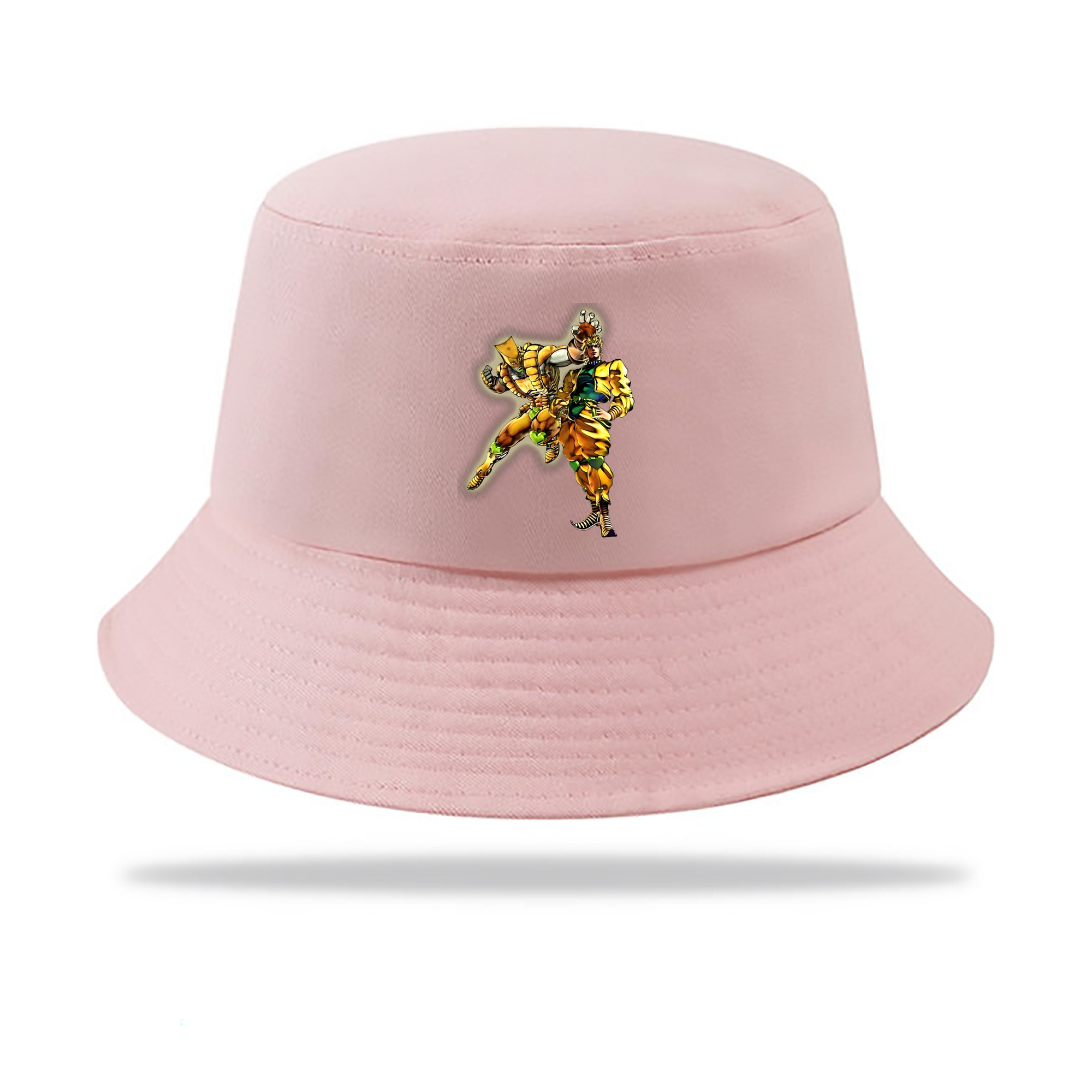 （画像用） ジョジョの奇妙な冒険 ディオ?ブランドー JoJo's Bizarre Adventure Dio Brando アウトドア日除けバケットハット