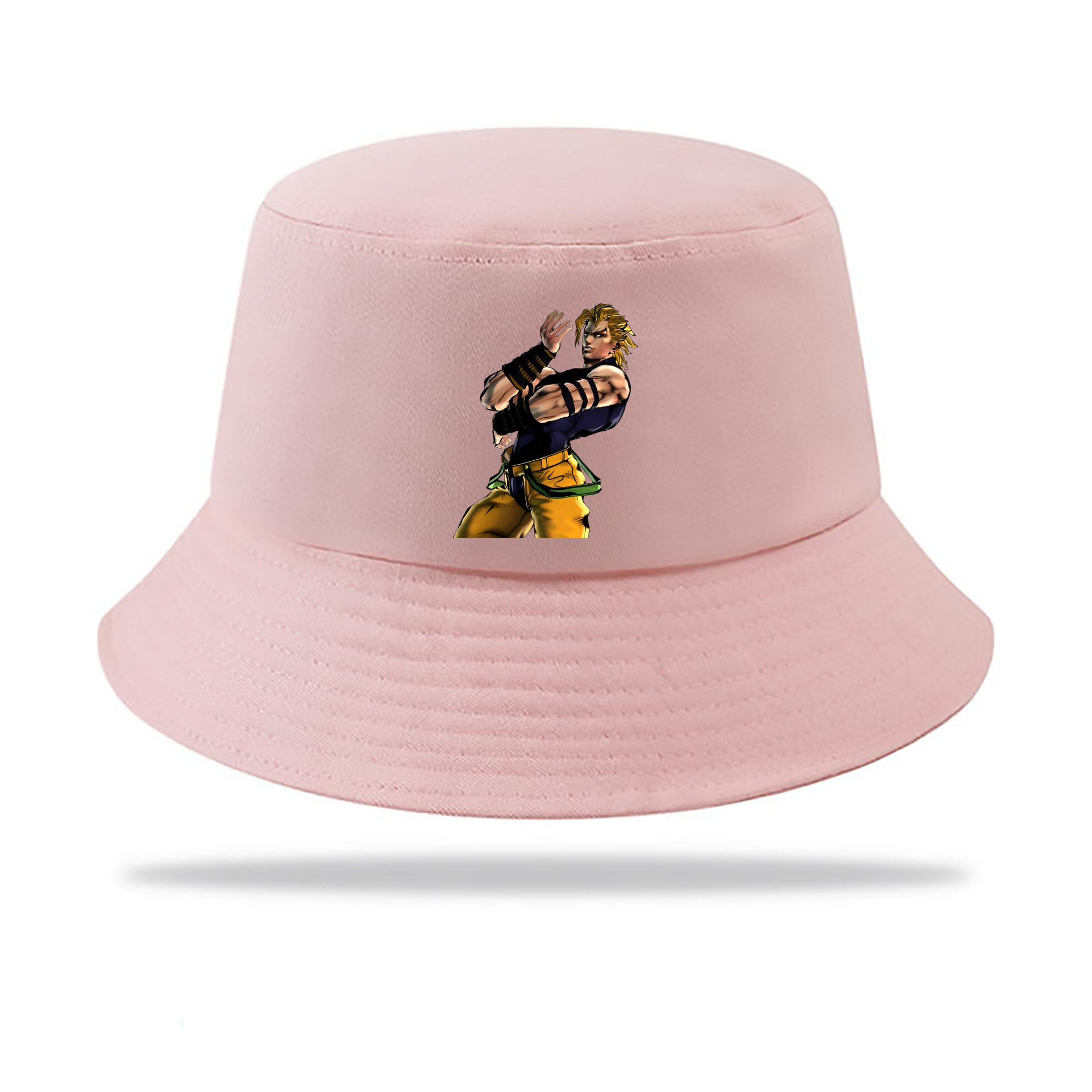 （画像用） ジョジョの奇妙な冒険 ディオ?ブランドー JoJo's Bizarre Adventure Dio Brando アウトドア日除けバケットハット