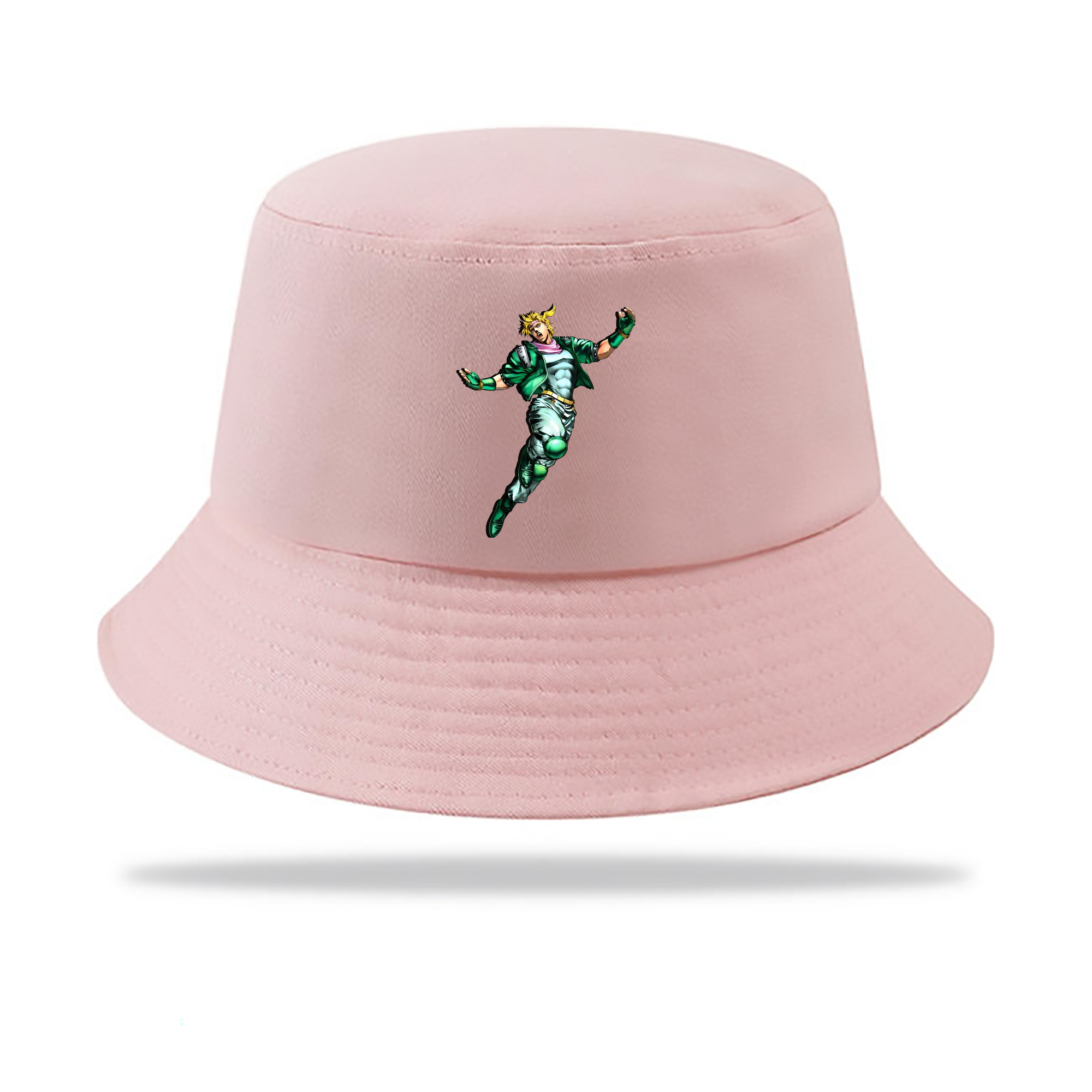 （画像用） ジョジョの奇妙な冒険 ディオ?ブランドー JoJo's Bizarre Adventure Dio Brando アウトドア日除けバケットハット
