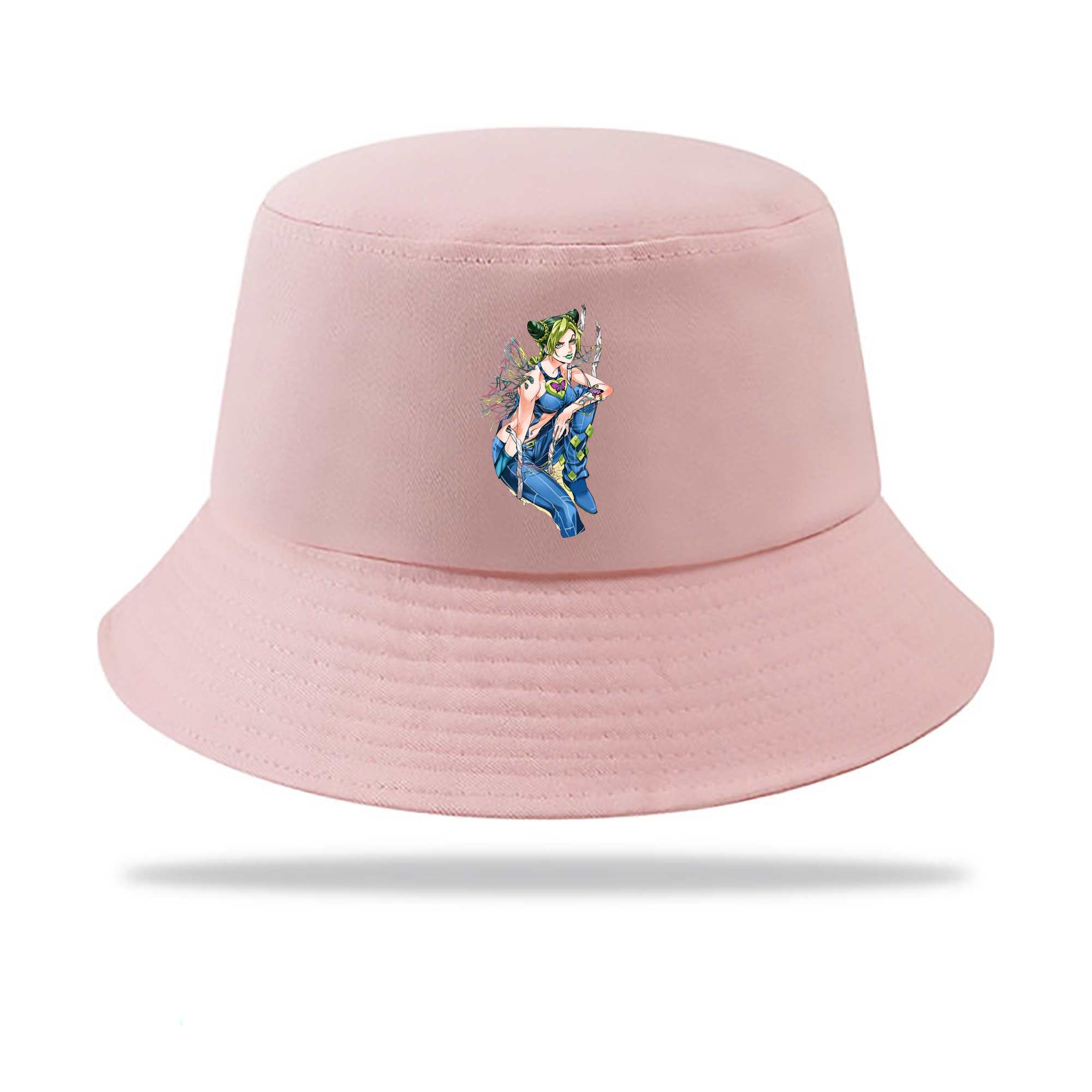 （画像用） "ジョジョの奇妙な冒険 くうじょう ジョリーン JoJo's Bizarre Adventure Jolyne Cujoh " アウトドア日除けバケットハット