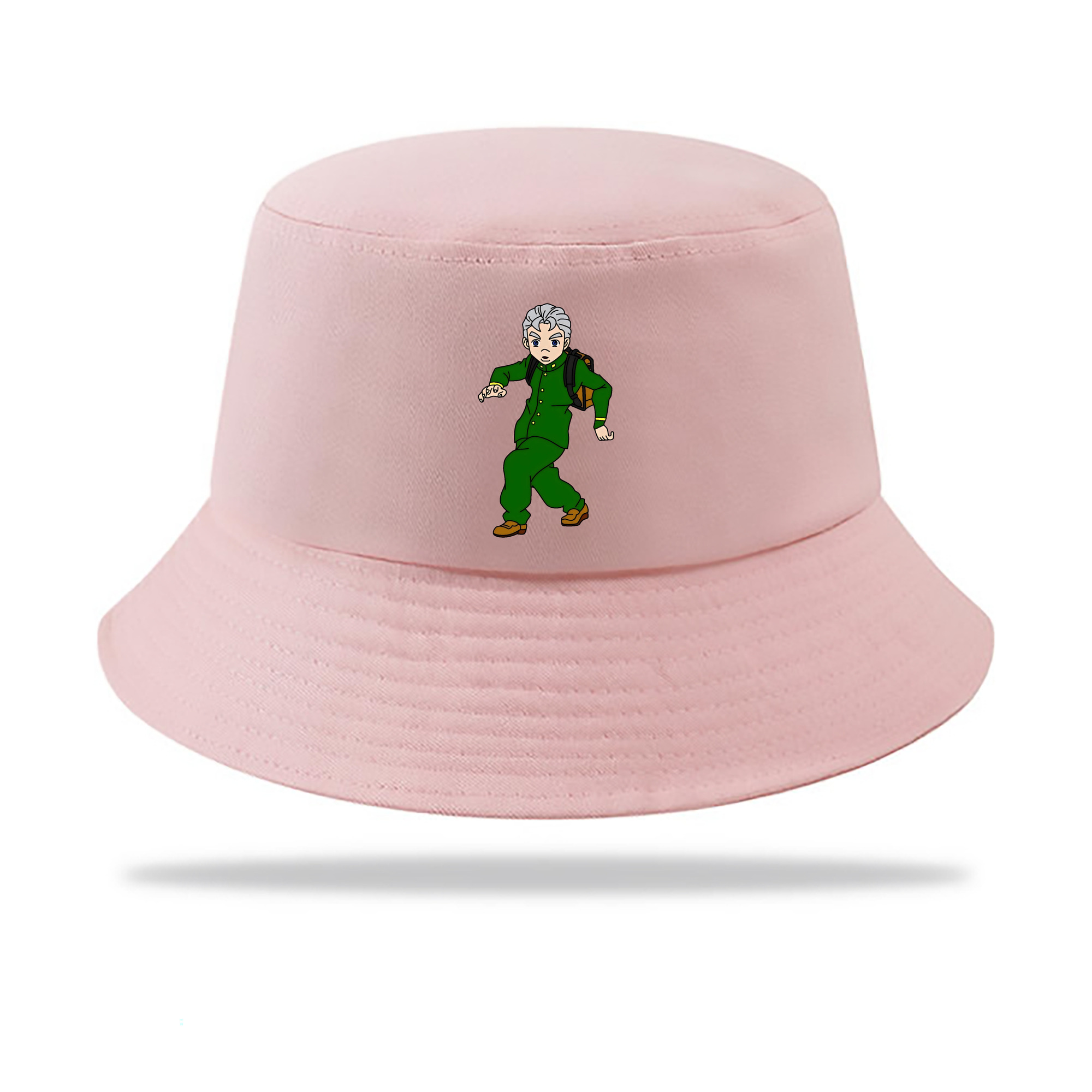 （画像用） ジョジョの奇妙な冒険 広瀨康一 JoJo's Bizarre Adventure Hirose Koichi アウトドア日除けバケットハット