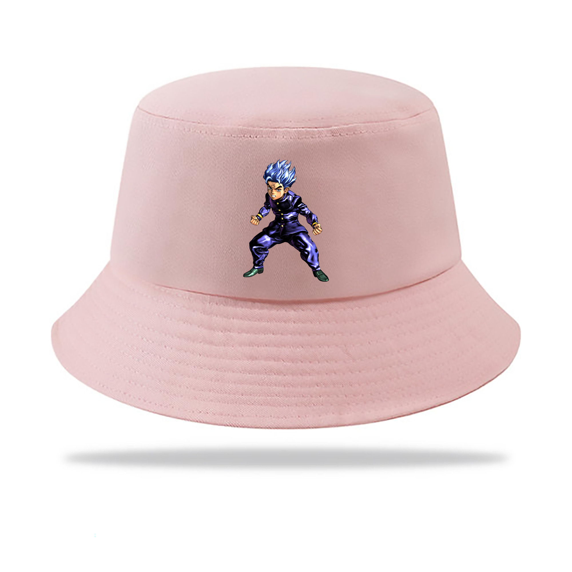 （画像用） ジョジョの奇妙な冒険 広瀨康一 JoJo's Bizarre Adventure Hirose Koichi アウトドア日除けバケットハット