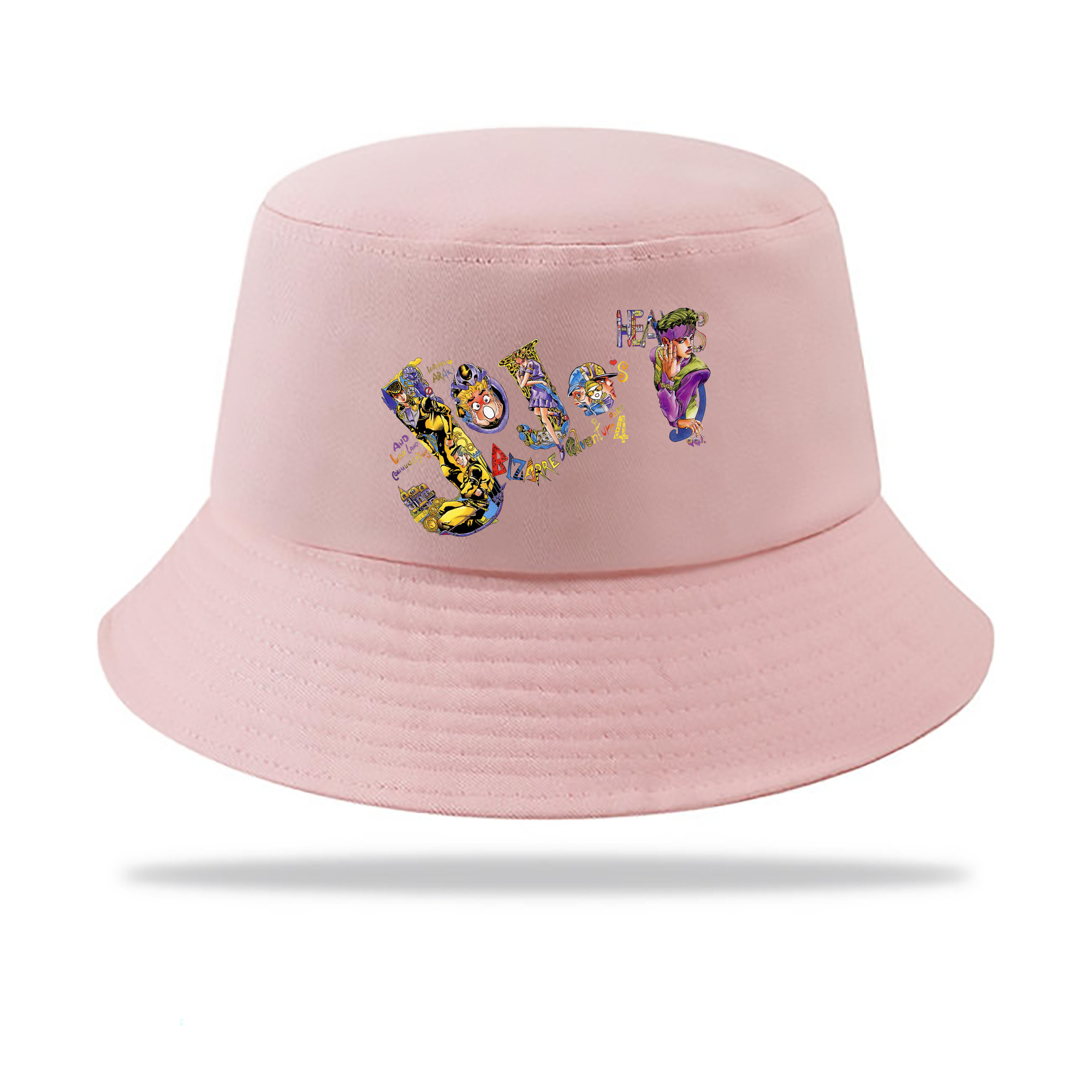 （画像用） ジョジョの奇妙な冒険 JoJo's Bizarre Adventure アウトドア日除けバケットハット