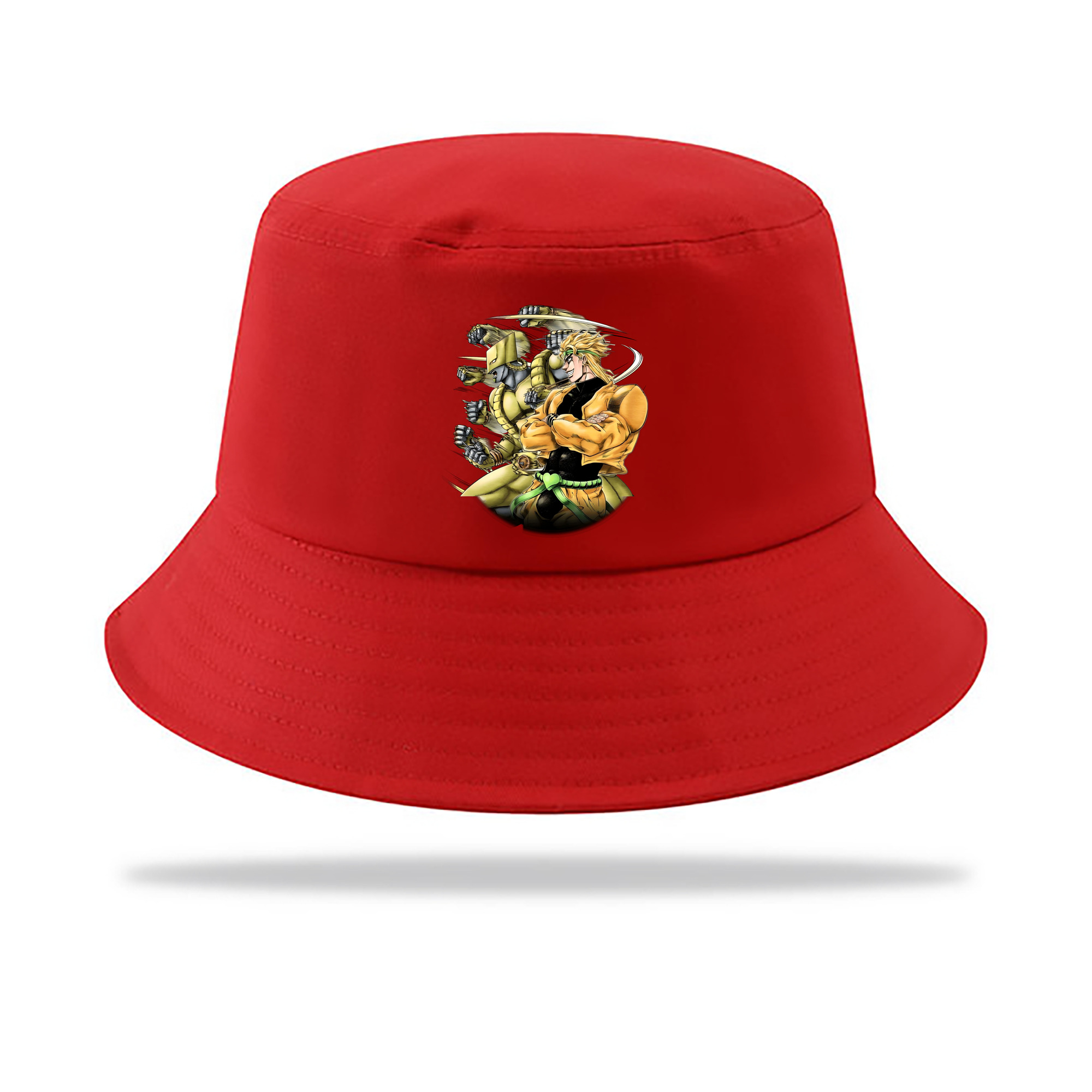 （画像用） ジョジョの奇妙な冒険 ディオ?ブランドー JoJo's Bizarre Adventure Dio Brando アウトドア日除けバケットハット