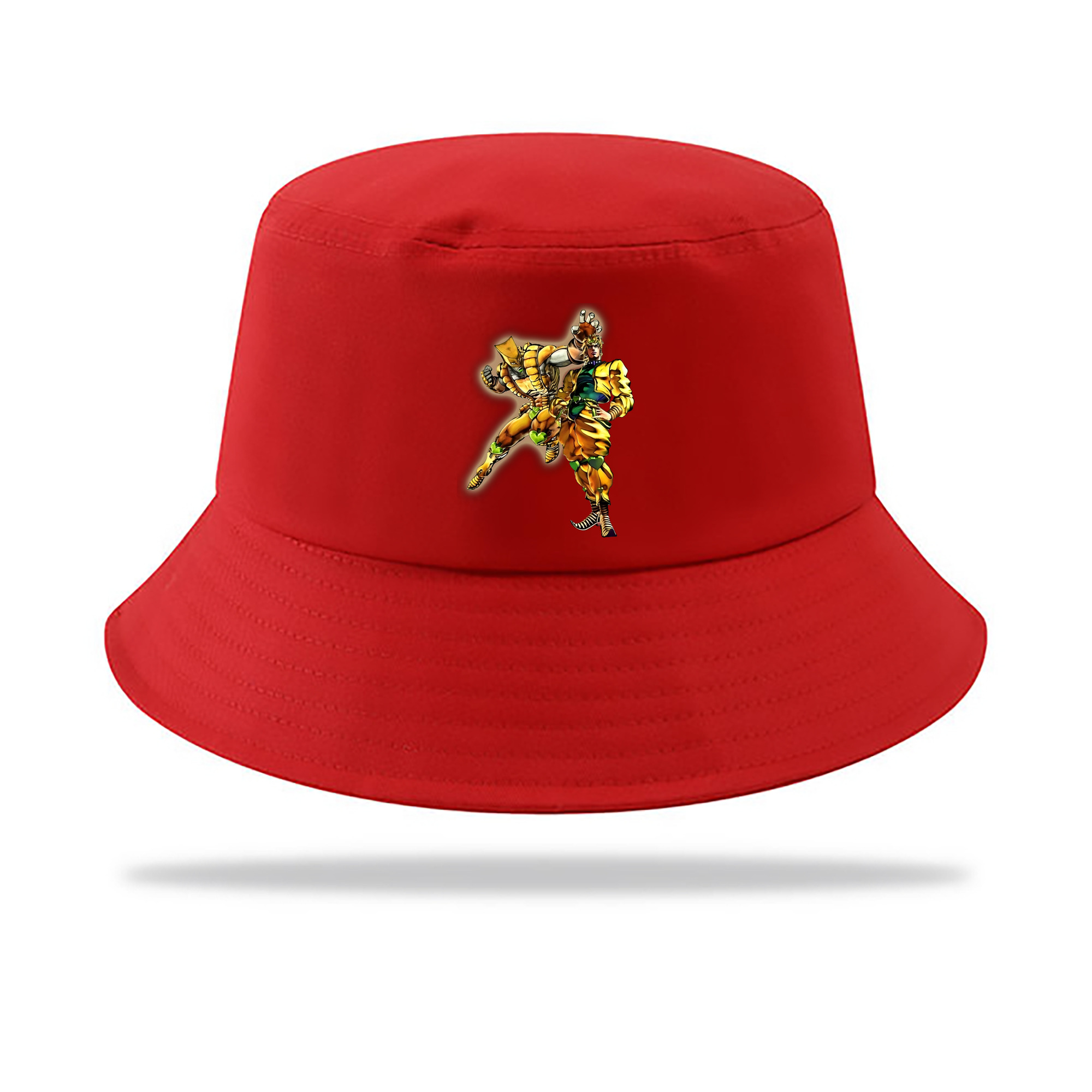 （画像用） ジョジョの奇妙な冒険 ディオ?ブランドー JoJo's Bizarre Adventure Dio Brando アウトドア日除けバケットハット