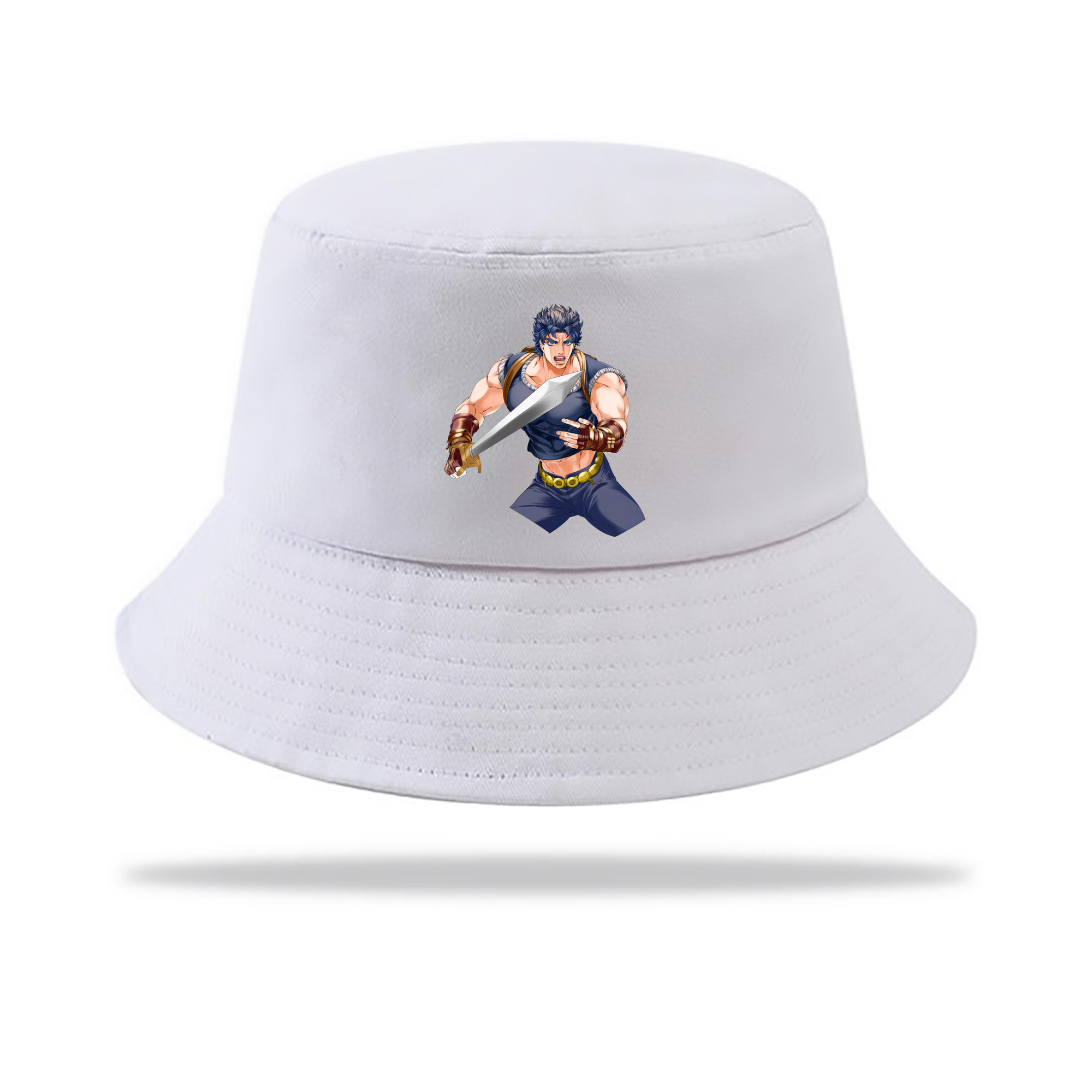 （画像用） ジョジョの奇妙な冒険 /ジョナサン?ジョースター JoJo's Bizarre Adventure Jonathan Joestar アウトドア日除けバケットハット