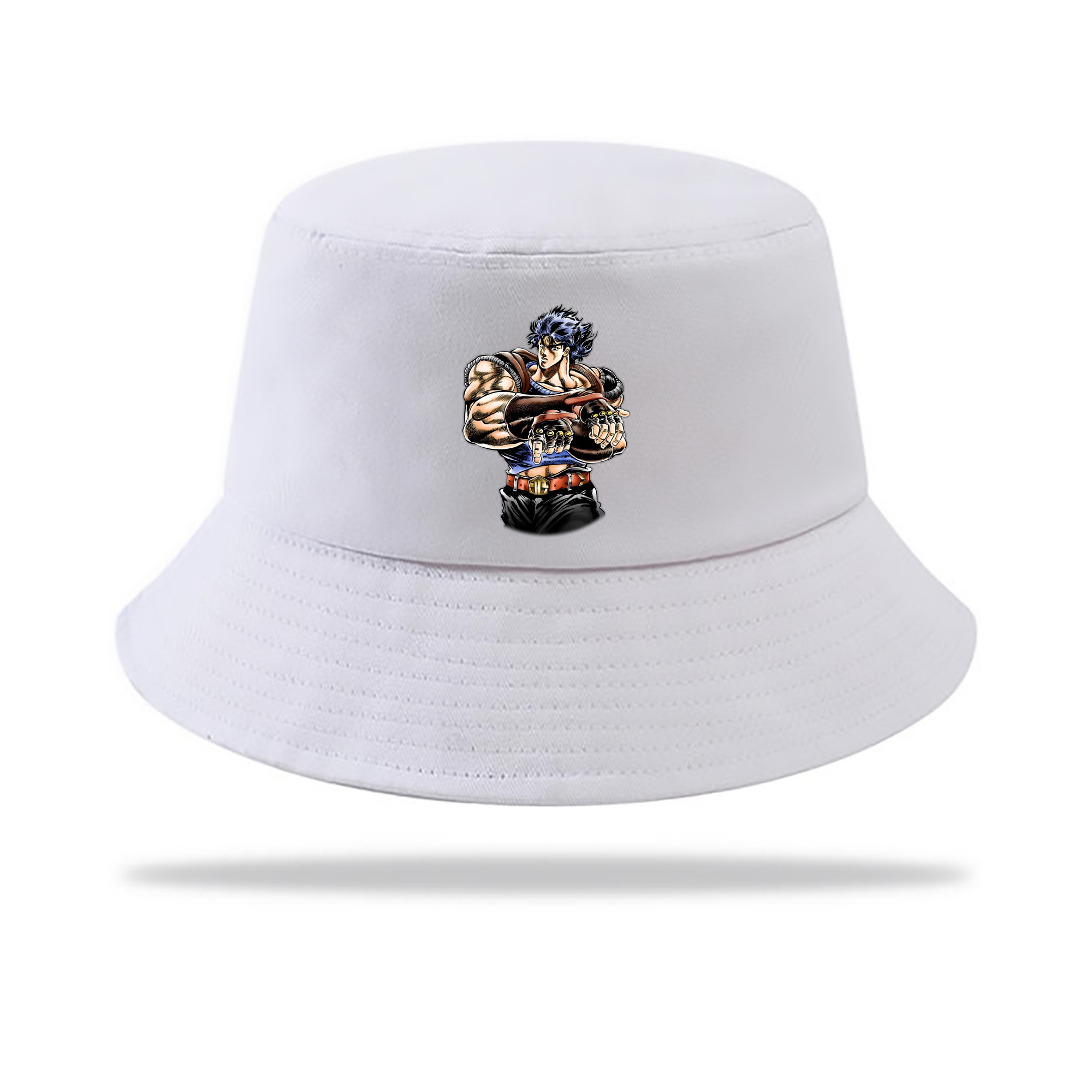 （画像用） ジョジョの奇妙な冒険 /ジョナサン?ジョースター JoJo's Bizarre Adventure Jonathan Joestar アウトドア日除けバケットハット
