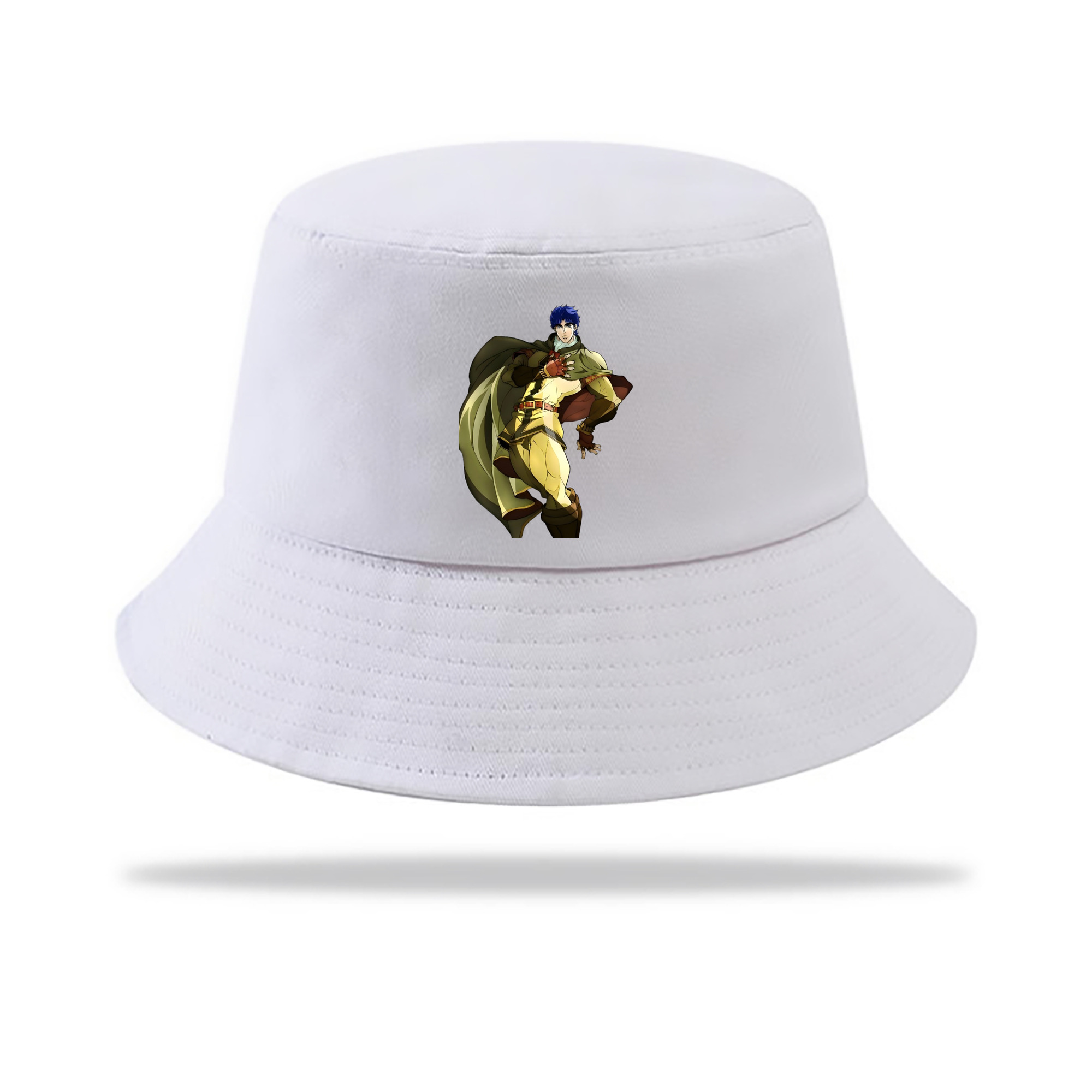 （画像用） ジョジョの奇妙な冒険 /ジョナサン?ジョースター JoJo's Bizarre Adventure Jonathan Joestar アウトドア日除けバケットハット