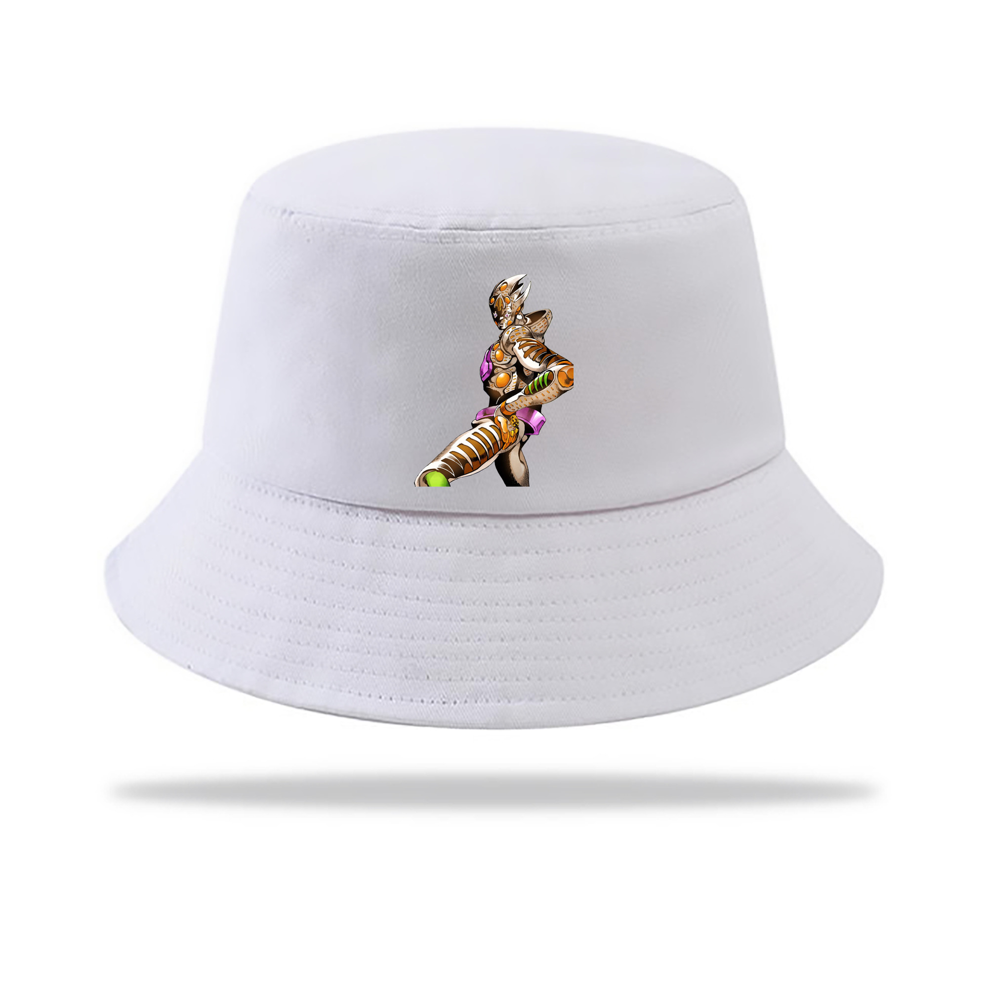（画像用） ジョジョの奇妙な冒険 ジョルノ?ジョバァーナ JoJo's Bizarre Adventure Giorno Giovanna アウトドア日除けバケットハット