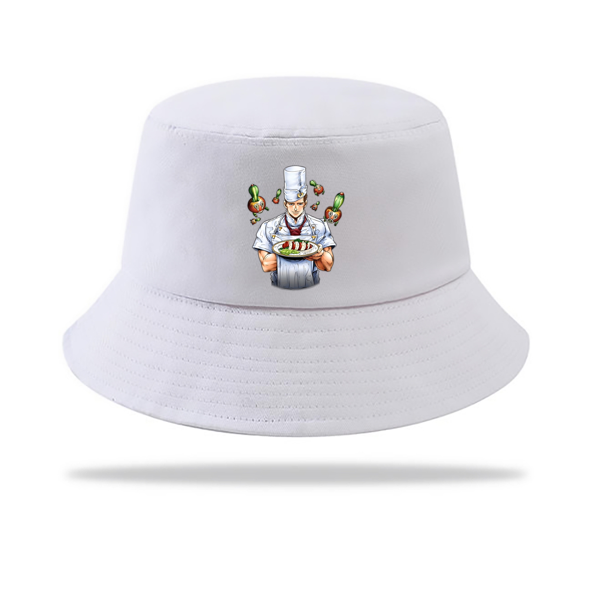 （画像用） ジョジョの奇妙な冒険 Tonio Trussardi JoJo's Bizarre Adventure トニオ?トラッサルディ アウトドア日除けバケットハット