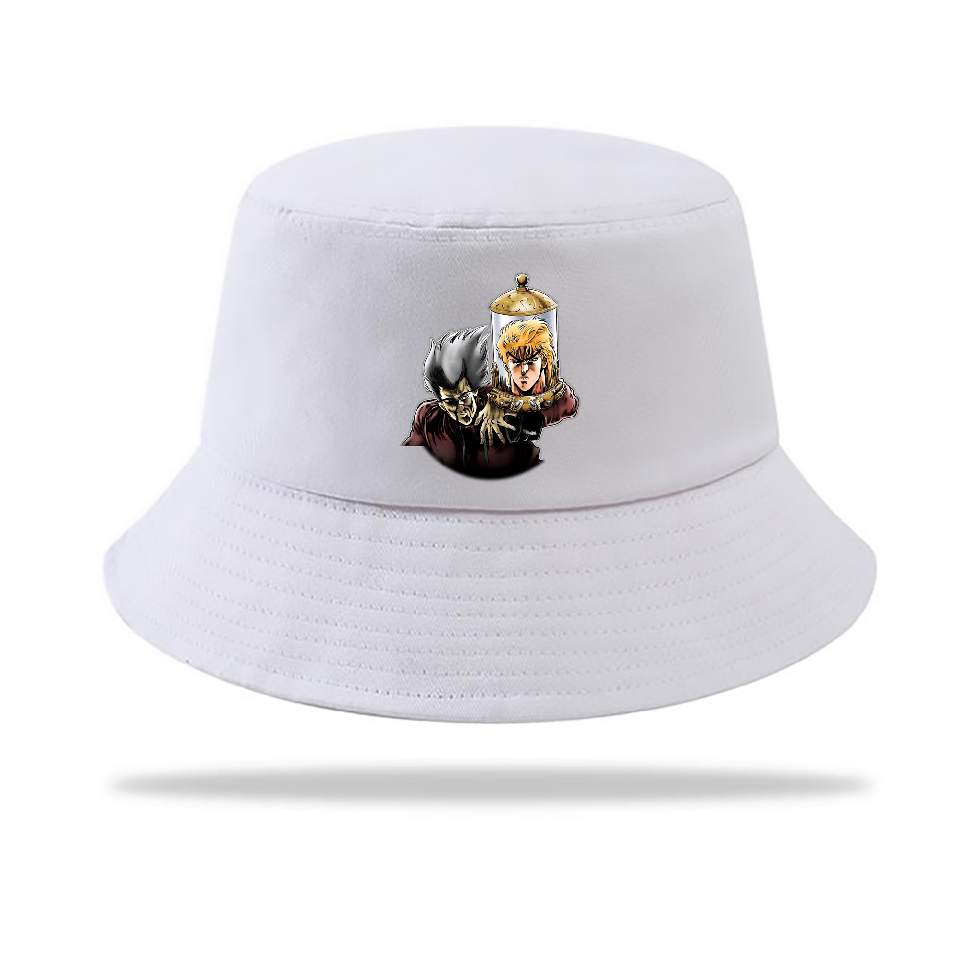 （画像用） ジョジョの奇妙な冒険 ディオ?ブランドー JoJo's Bizarre Adventure Dio Brando アウトドア日除けバケットハット