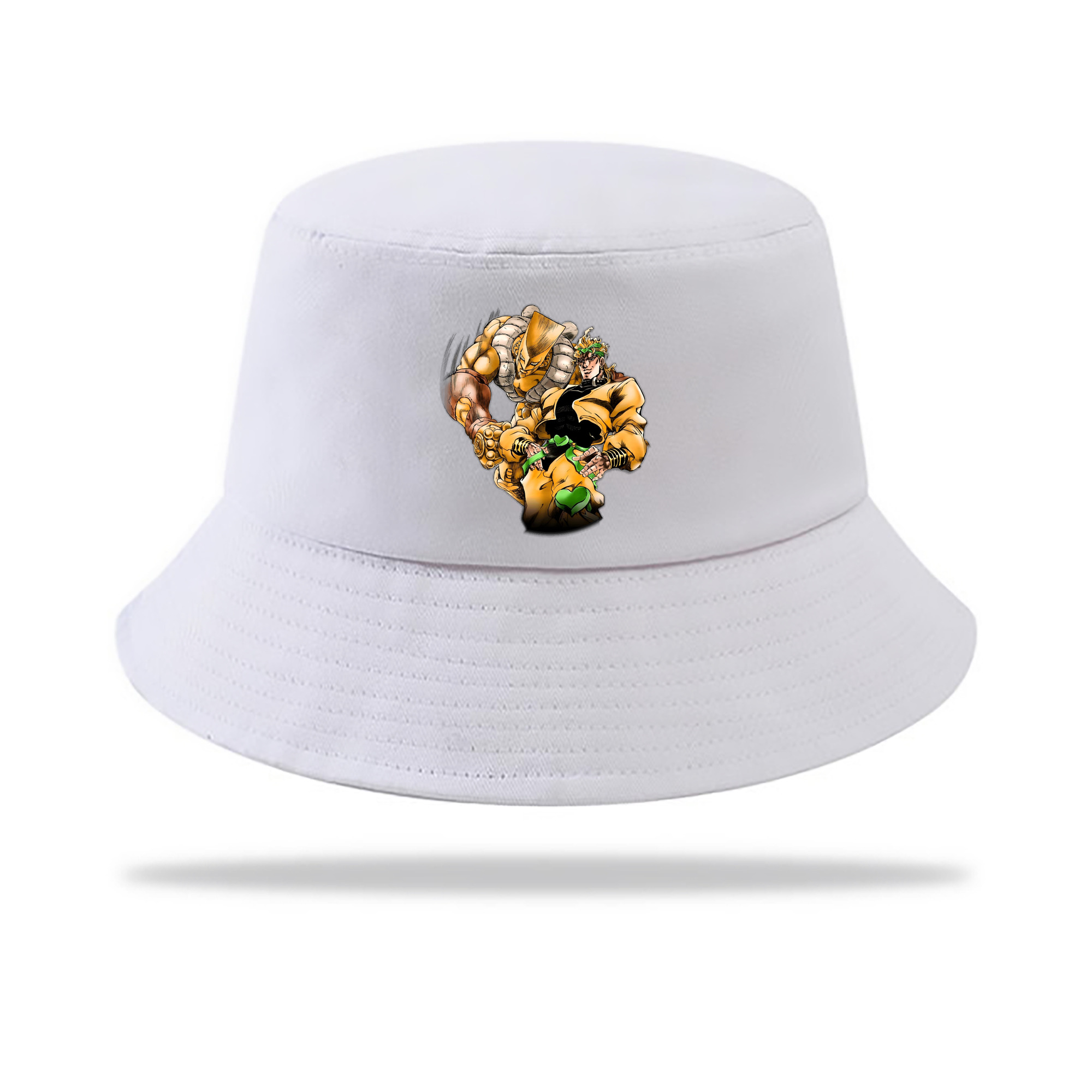 （画像用） ジョジョの奇妙な冒険 ディオ?ブランドー JoJo's Bizarre Adventure Dio Brando アウトドア日除けバケットハット
