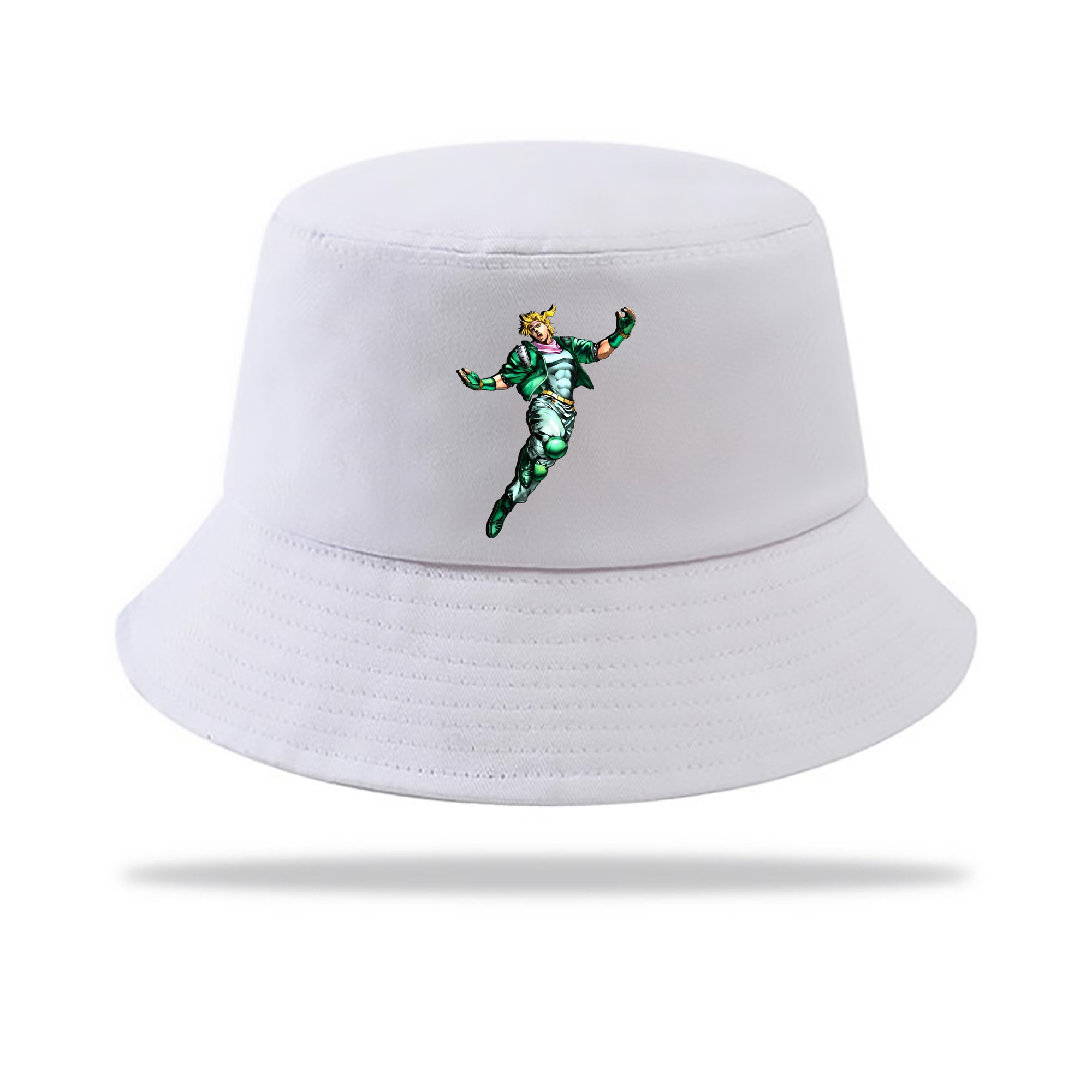 （画像用） ジョジョの奇妙な冒険 ディオ?ブランドー JoJo's Bizarre Adventure Dio Brando アウトドア日除けバケットハット