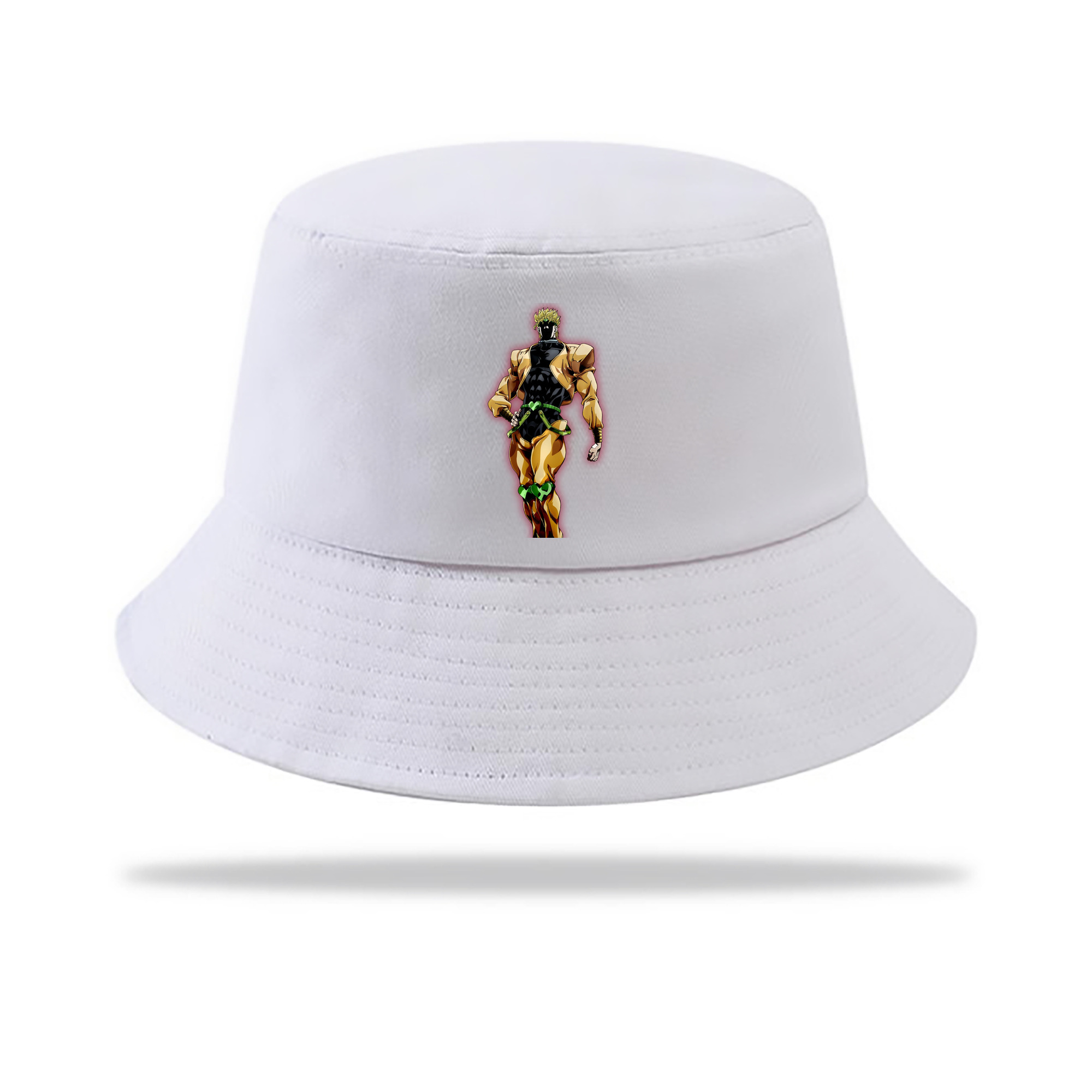 （画像用） ジョジョの奇妙な冒険 ディオ?ブランドー JoJo's Bizarre Adventure Dio Brando アウトドア日除けバケットハット
