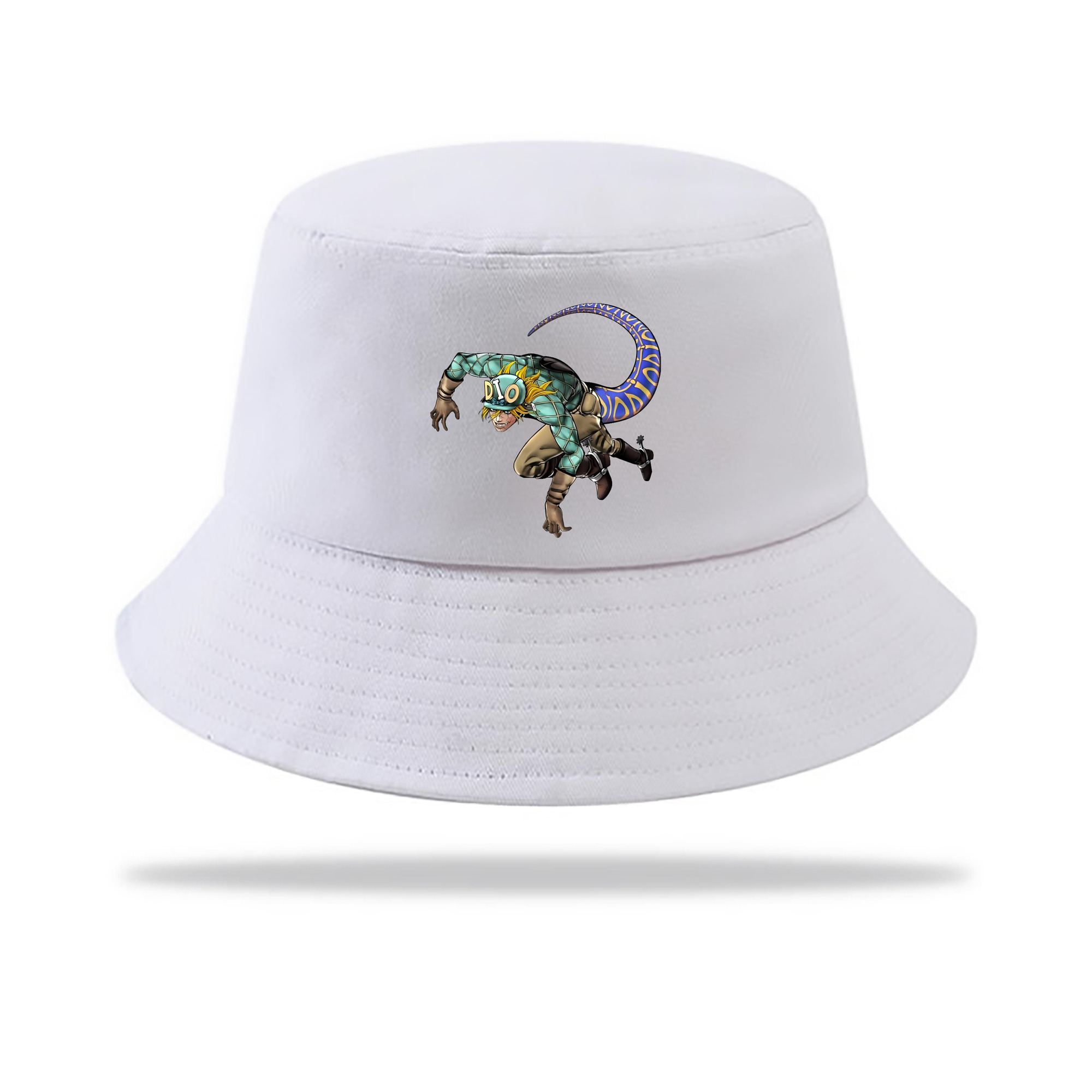 （画像用） ジョジョの奇妙な冒険 ディオ?ブランドー JoJo's Bizarre Adventure Dio Brando アウトドア日除けバケットハット