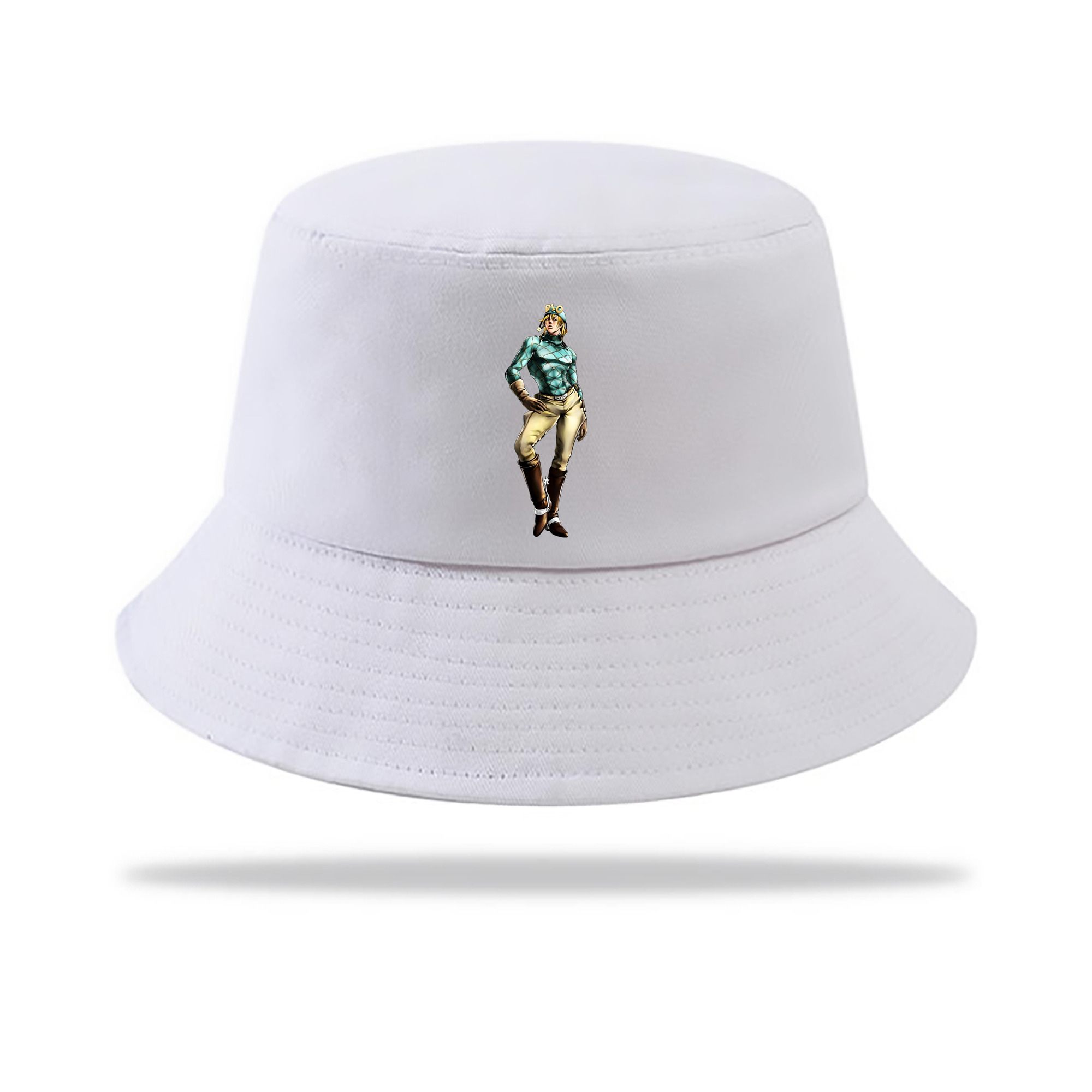 （画像用） ジョジョの奇妙な冒険 ディオ?ブランドー JoJo's Bizarre Adventure Dio Brando アウトドア日除けバケットハット