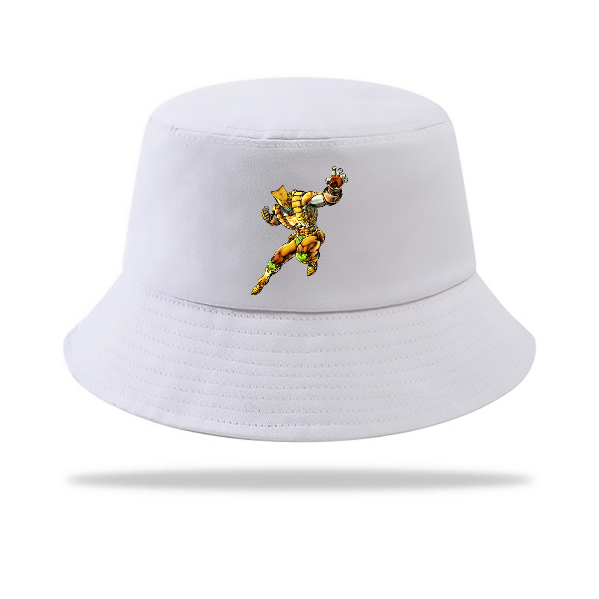 （画像用） ジョジョの奇妙な冒険 ディオ?ブランドー JoJo's Bizarre Adventure Dio Brando アウトドア日除けバケットハット
