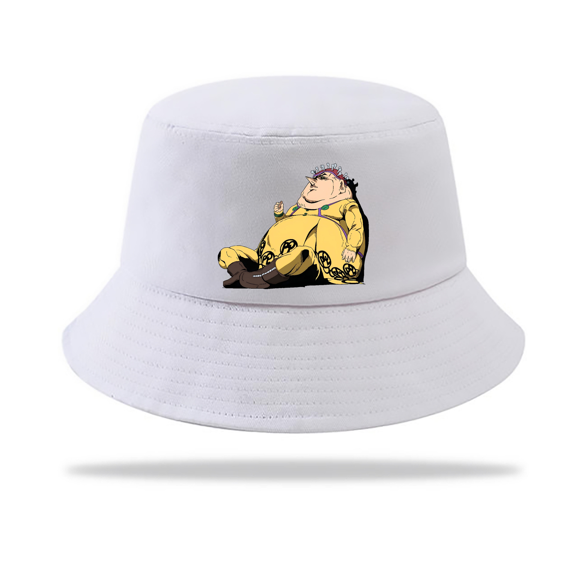 （画像用） ジョジョの奇妙な冒険 ポルポ JoJo's Bizarre Adventure Polpo アウトドア日除けバケットハット