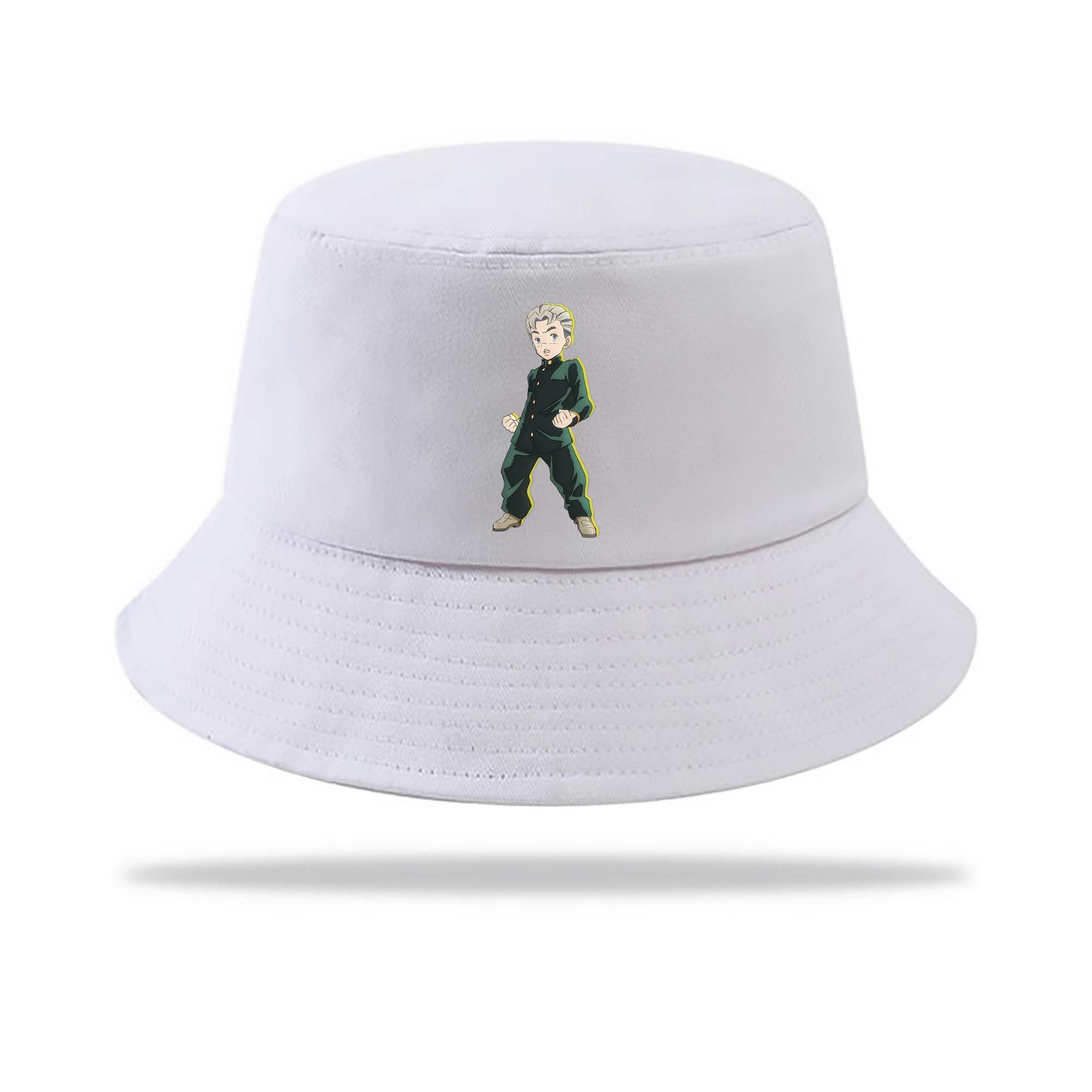 （画像用） ジョジョの奇妙な冒険 広瀨康一 JoJo's Bizarre Adventure Hirose Koichi アウトドア日除けバケットハット