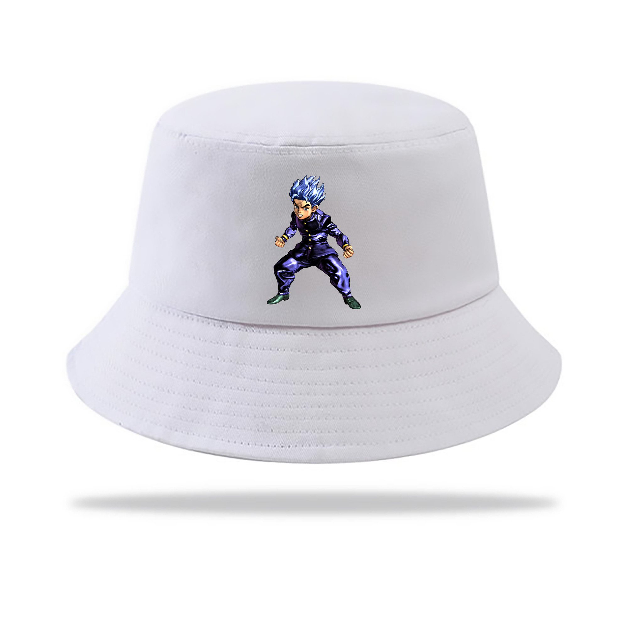 （画像用） ジョジョの奇妙な冒険 広瀨康一 JoJo's Bizarre Adventure Hirose Koichi アウトドア日除けバケットハット
