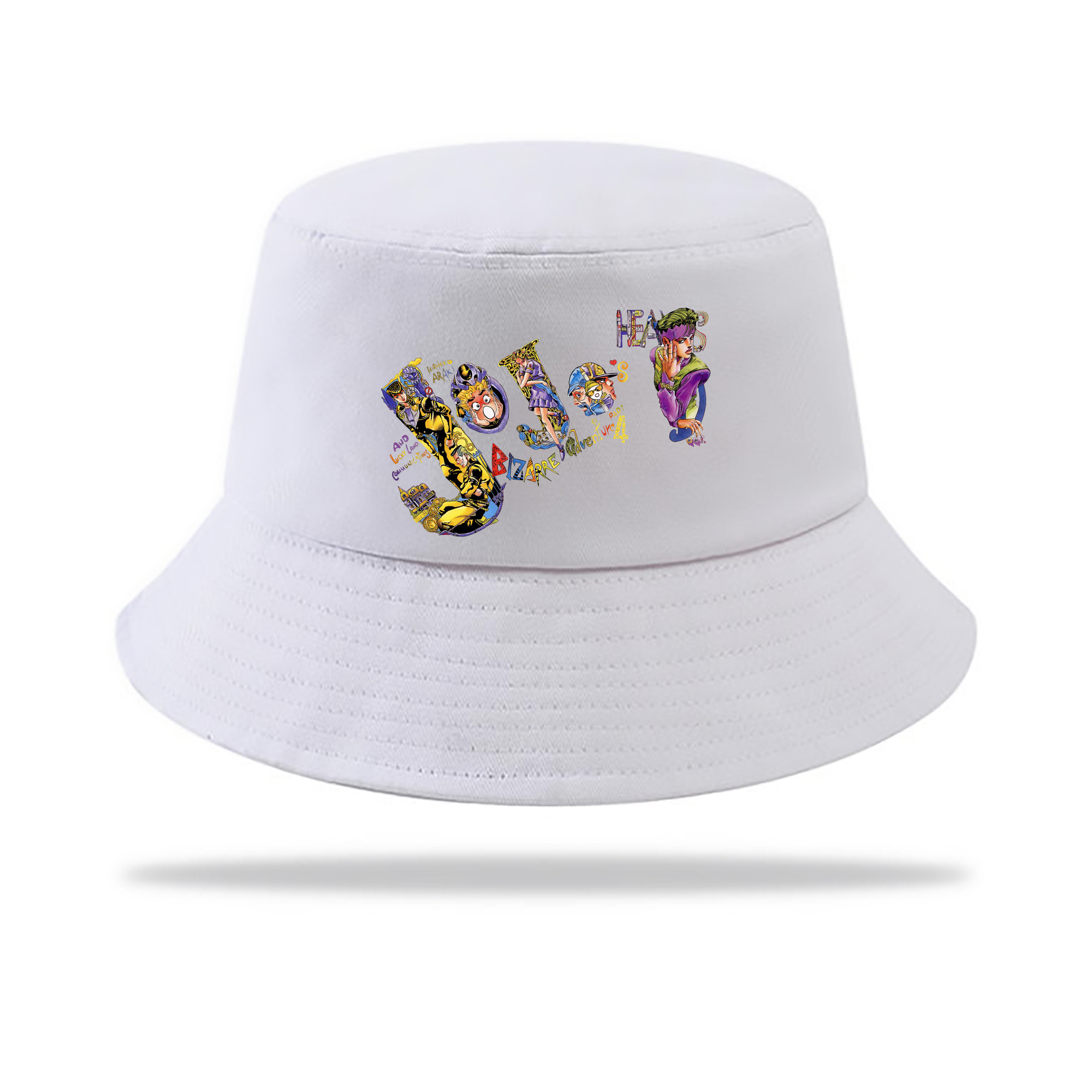 （画像用） ジョジョの奇妙な冒険 JoJo's Bizarre Adventure アウトドア日除けバケットハット
