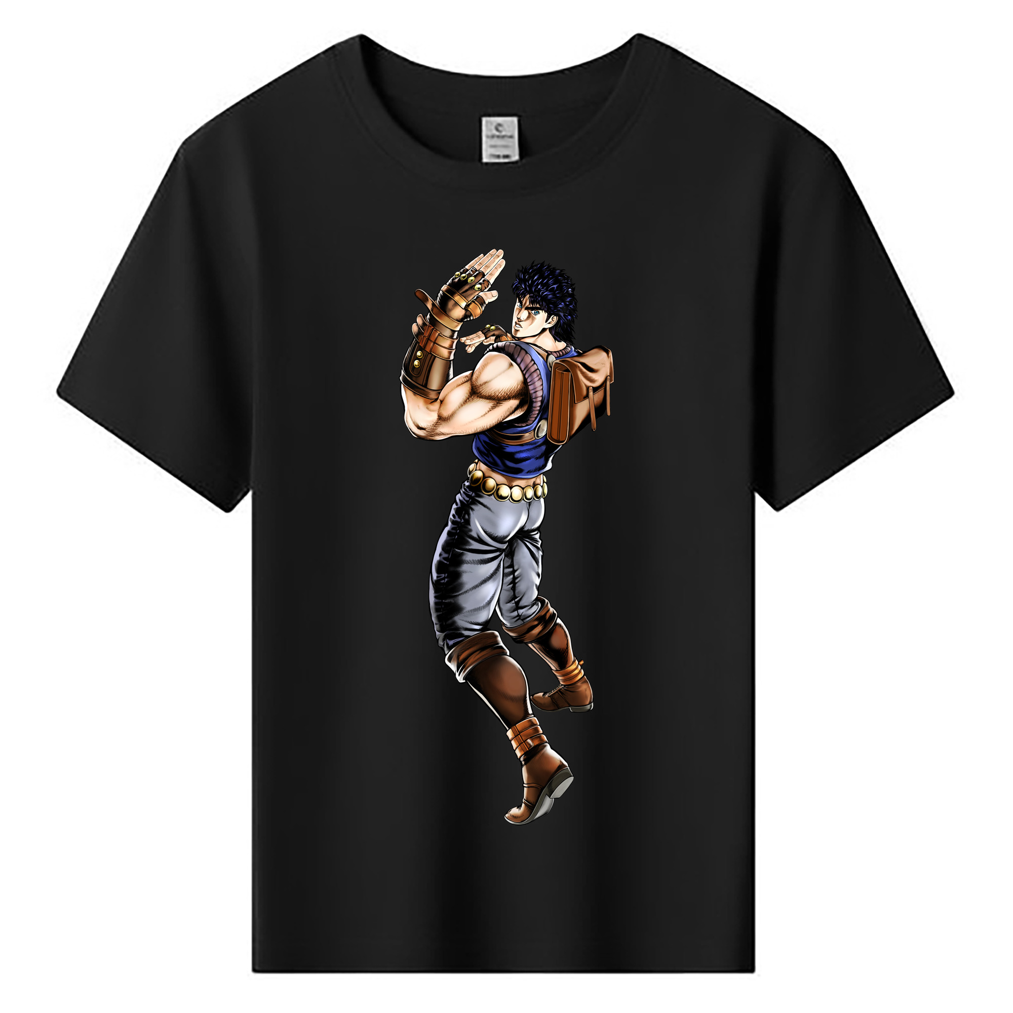 （画像用） ジョジョの奇妙な冒険 /ジョナサン?ジョースター JoJo's Bizarre Adventure Jonathan Joestar 綿100％キッズTシャツ（フロントプリント）