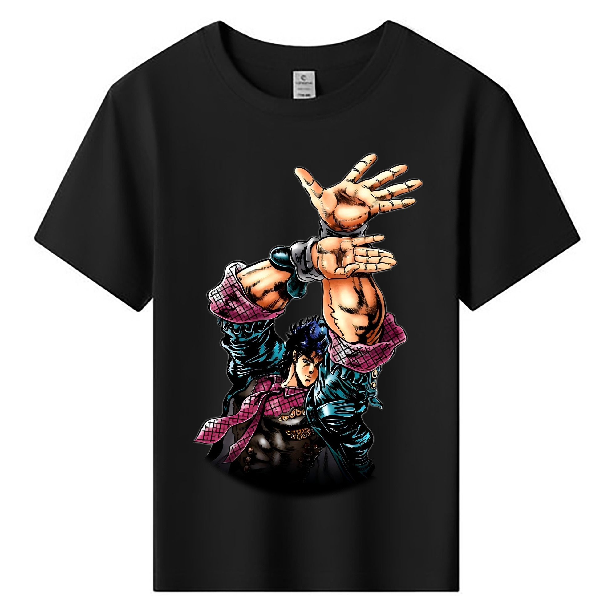 （画像用） ジョジョの奇妙な冒険 /ジョナサン?ジョースター JoJo's Bizarre Adventure Jonathan Joestar 綿100％キッズTシャツ（フロントプリント）