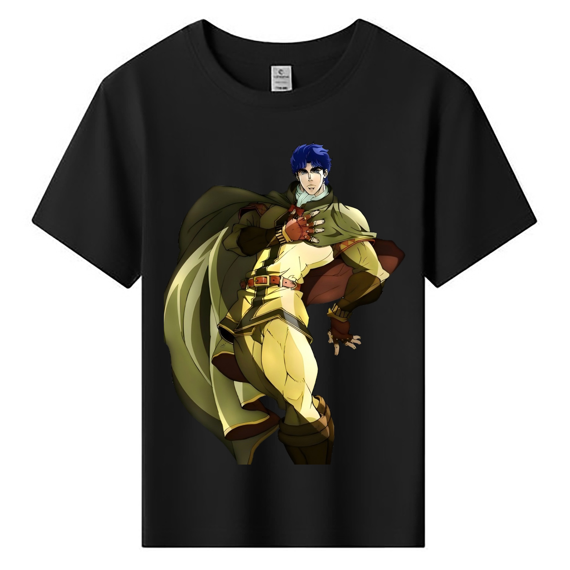 （画像用） ジョジョの奇妙な冒険 /ジョナサン?ジョースター JoJo's Bizarre Adventure Jonathan Joestar 綿100％キッズTシャツ（フロントプリント）